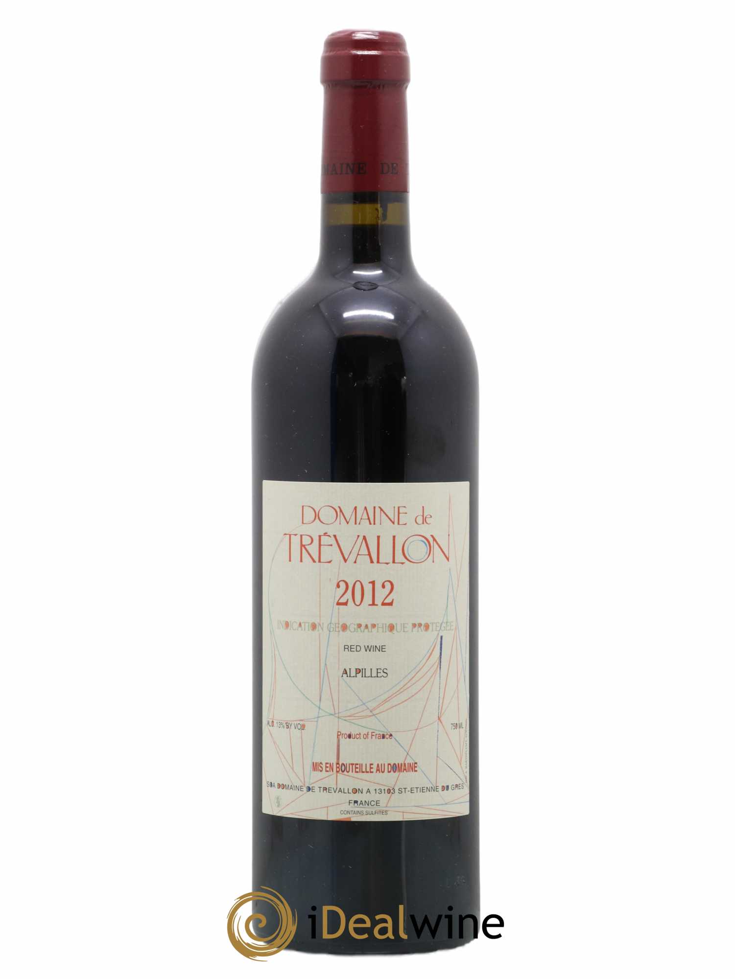 Alpilles Trévallon (Domaine de) Eloi Dürrbach 2012 - Lot de 1 bouteille - 0