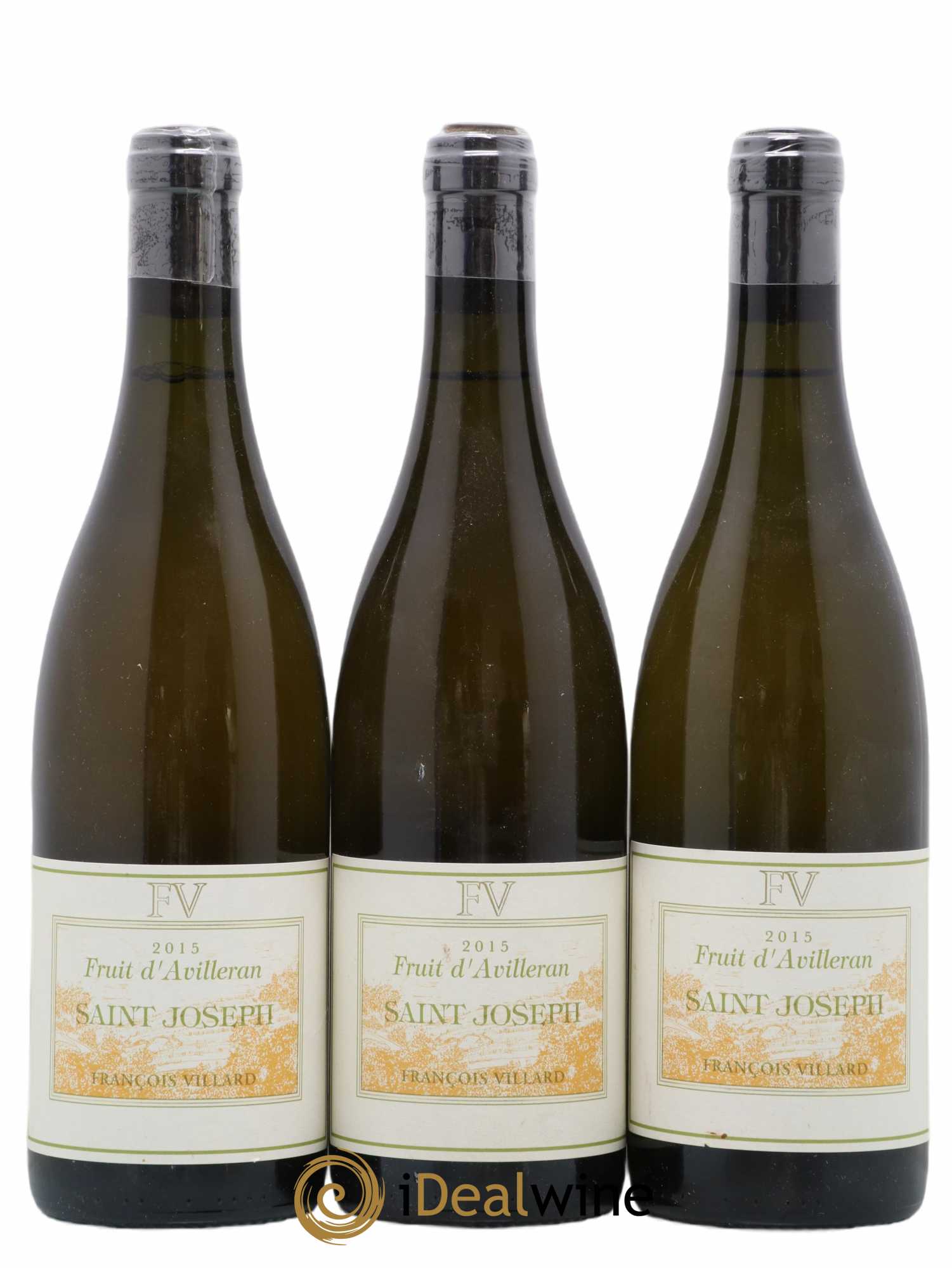 Saint-Joseph Fruit d'Avilleran François Villard 2015 - Lot de 3 bouteilles - 0