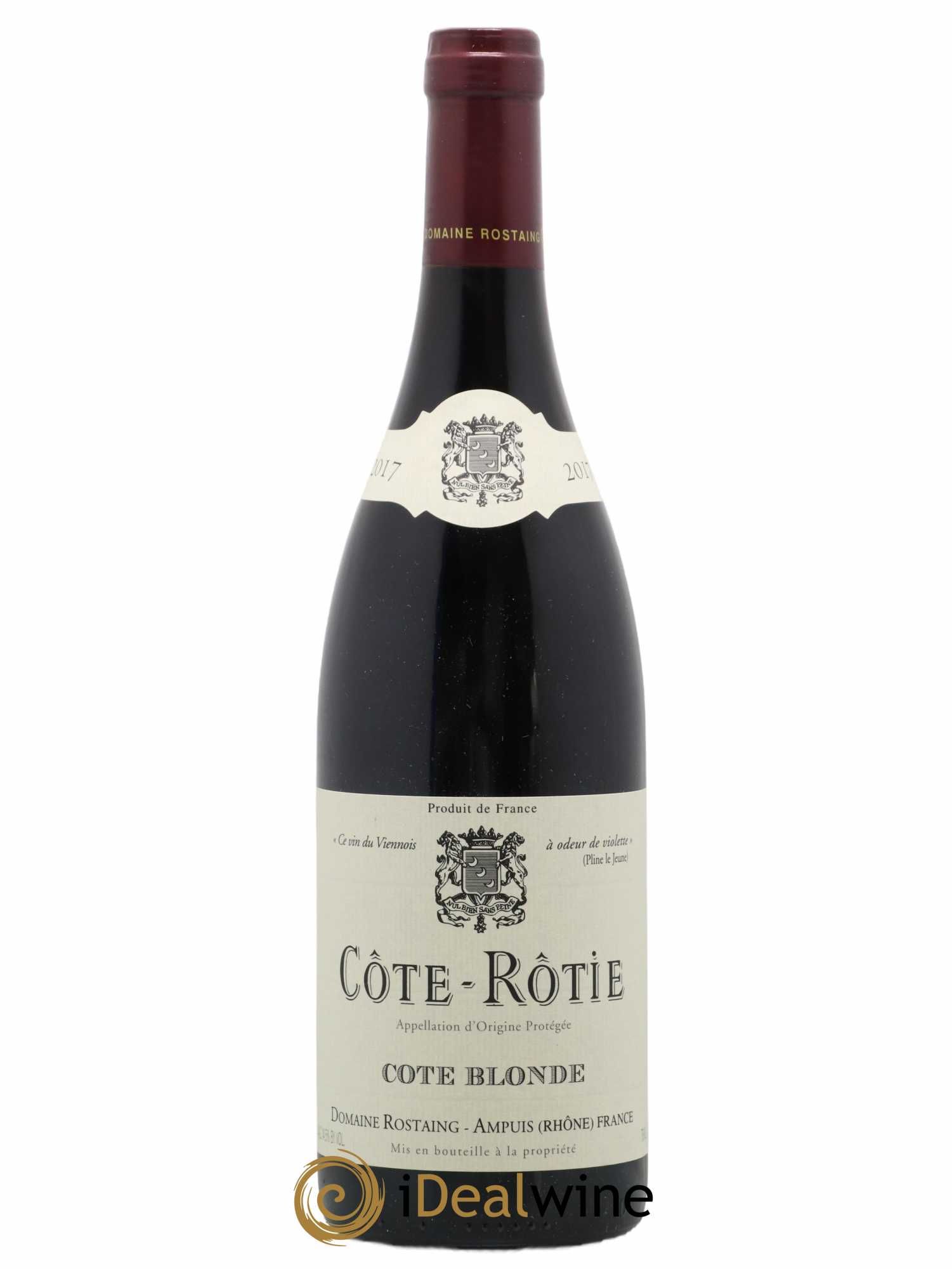 Côte-Rôtie Côte Blonde René Rostaing 2017 - Lot of 1 bottle - 0