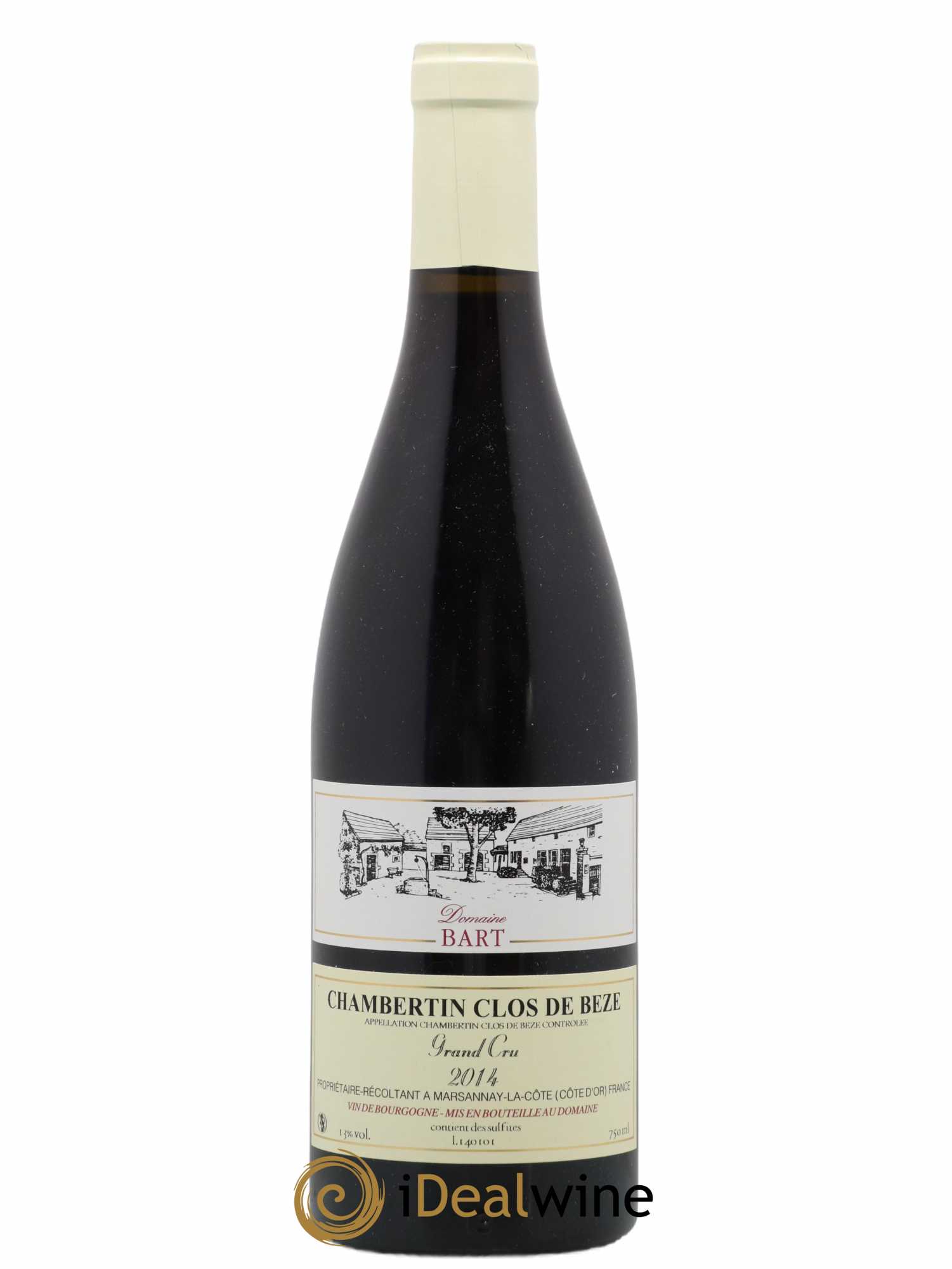 Chambertin Clos de Bèze Grand Cru Bart (Domaine) 2014 - Lot of 1 bottle - 0