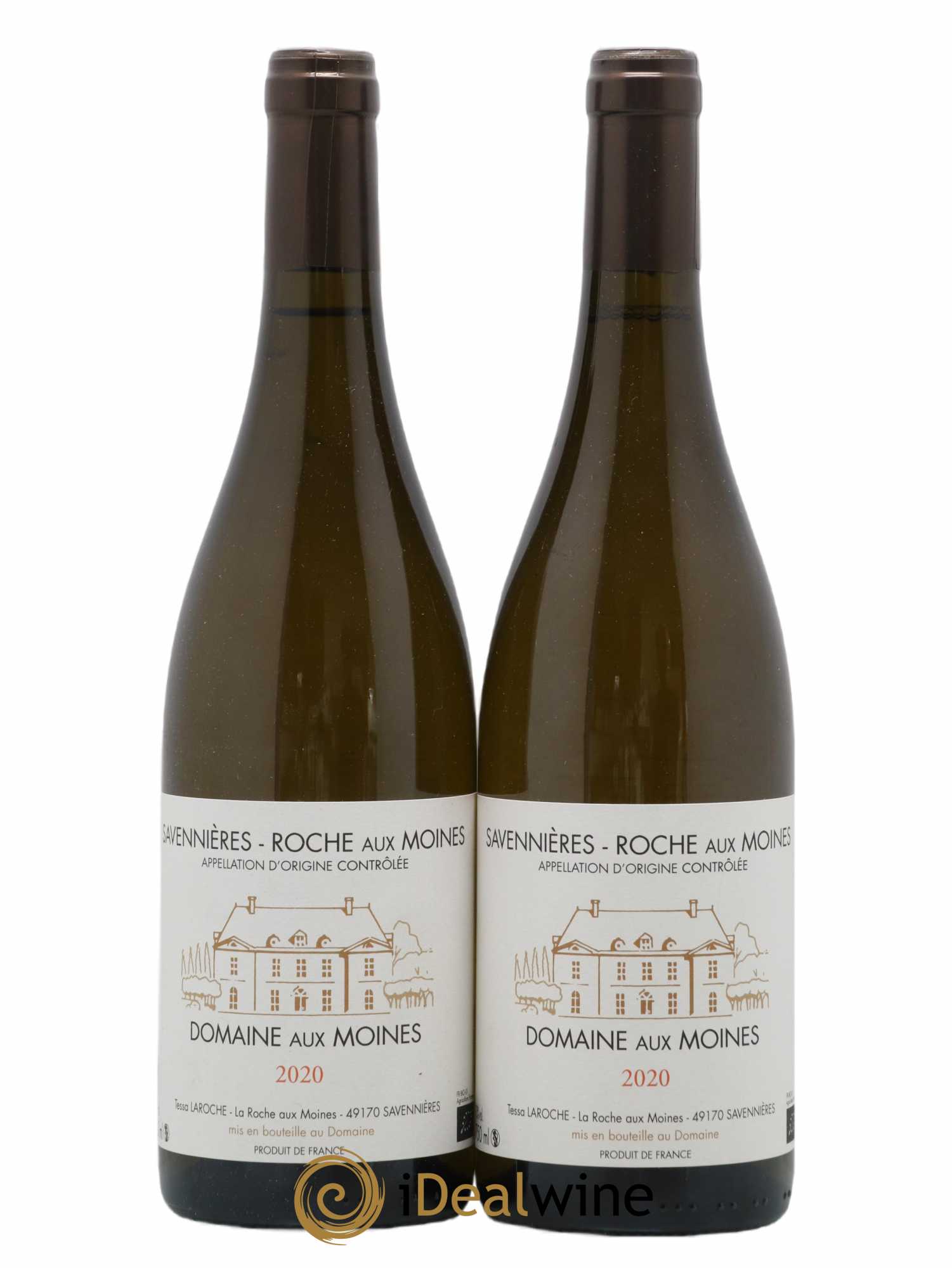 Savennières Roche aux Moines Domaine aux Moines 2020 - Lot de 2 bouteilles - 0