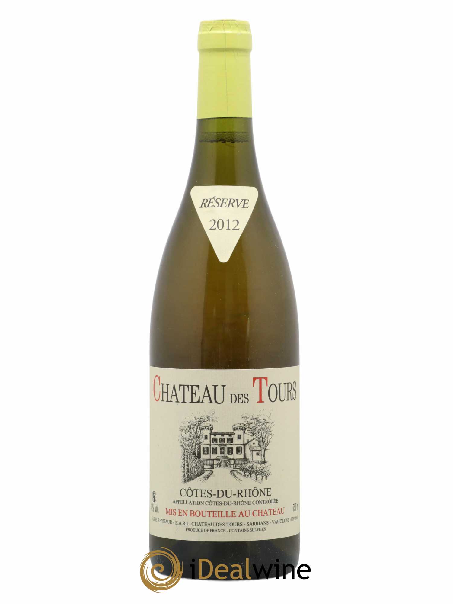 Côtes-du-Rhône Château des Tours Emmanuel Reynaud 2012 - Lot de 1 bouteille - 0