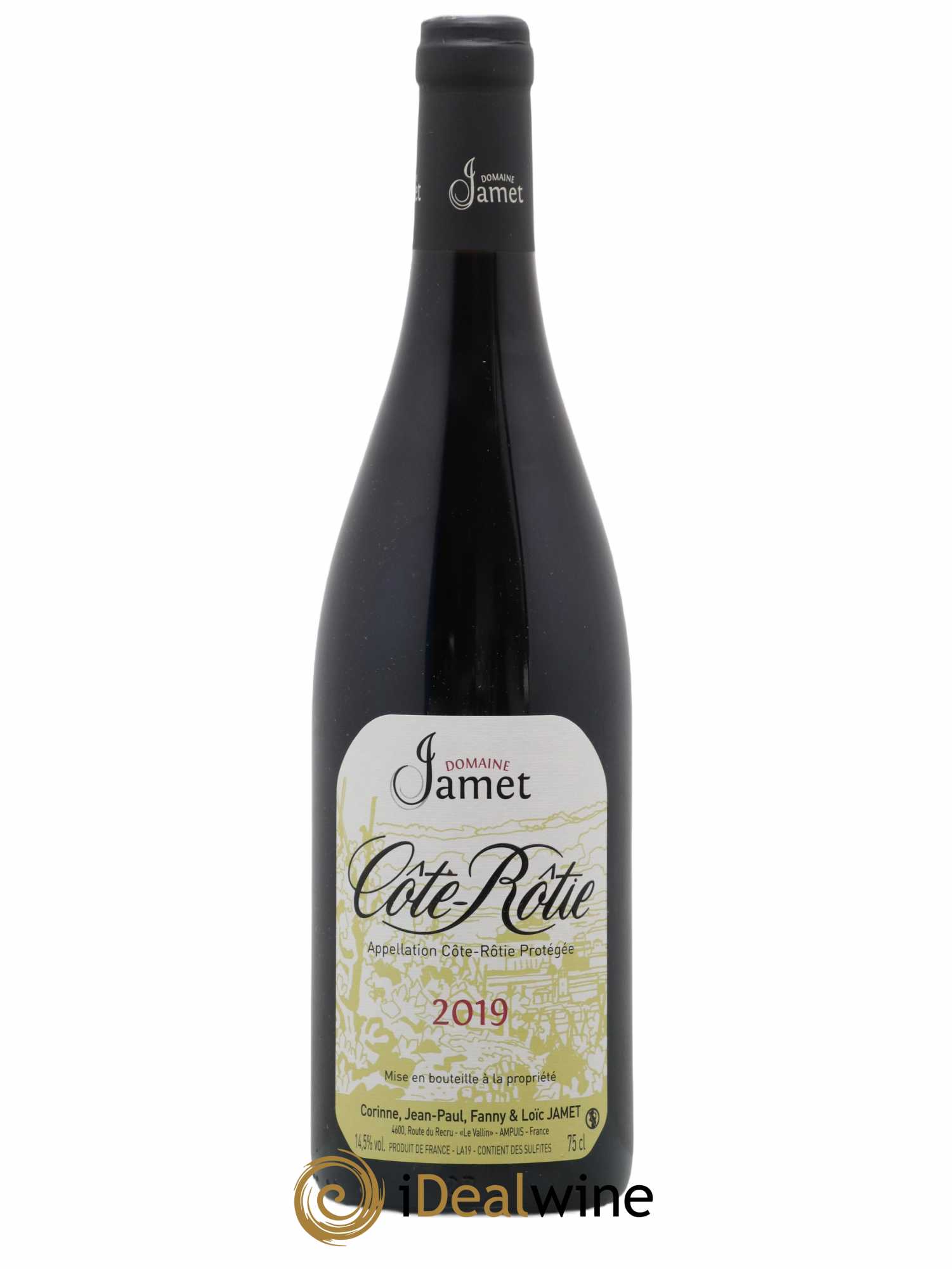 Côte-Rôtie Jamet (Domaine) 2019 - Lot de 1 bouteille - 0
