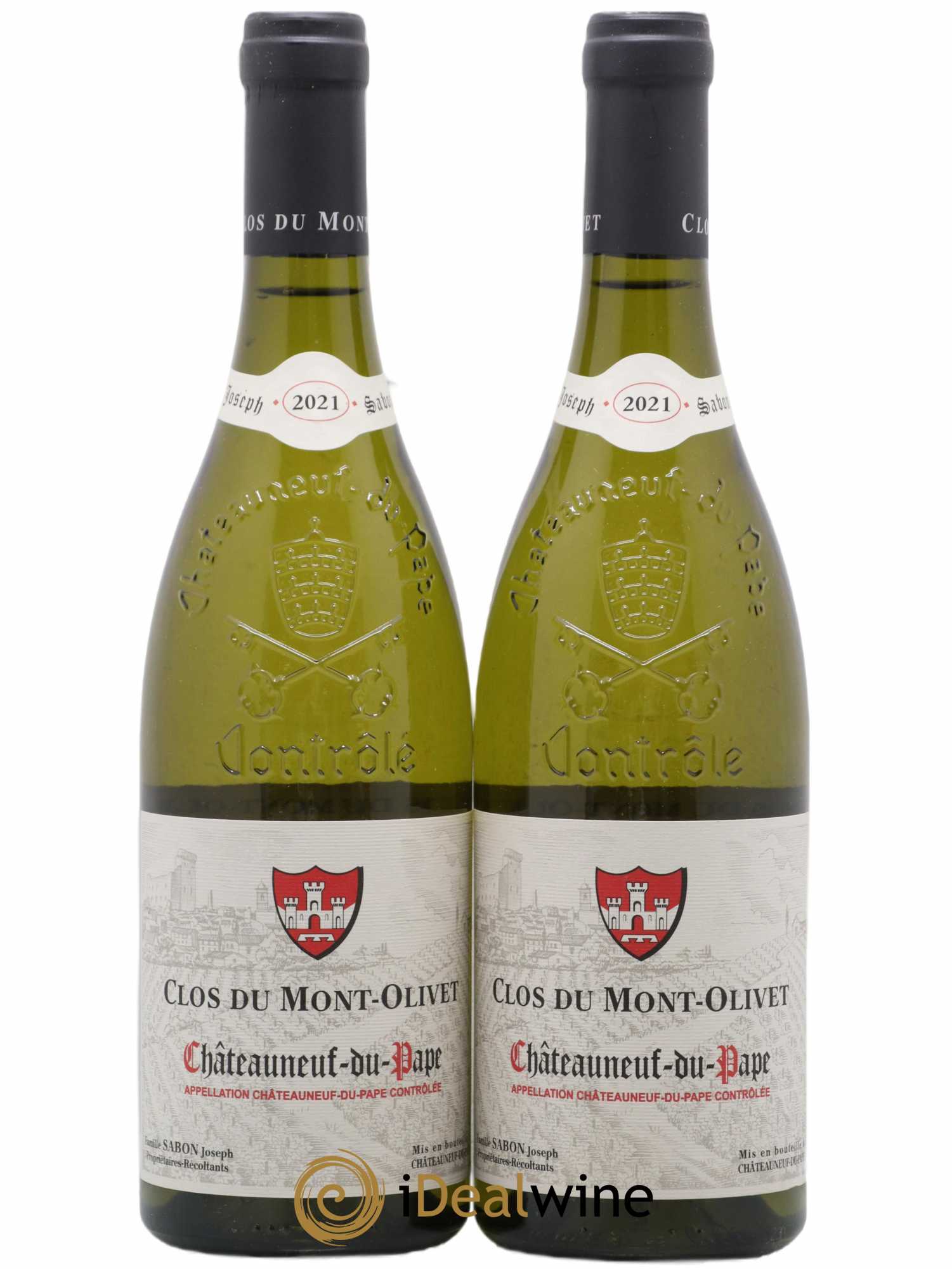 Châteauneuf-du-Pape Clos du Mont-Olivet 2021 - Lot de 2 bouteilles - 0