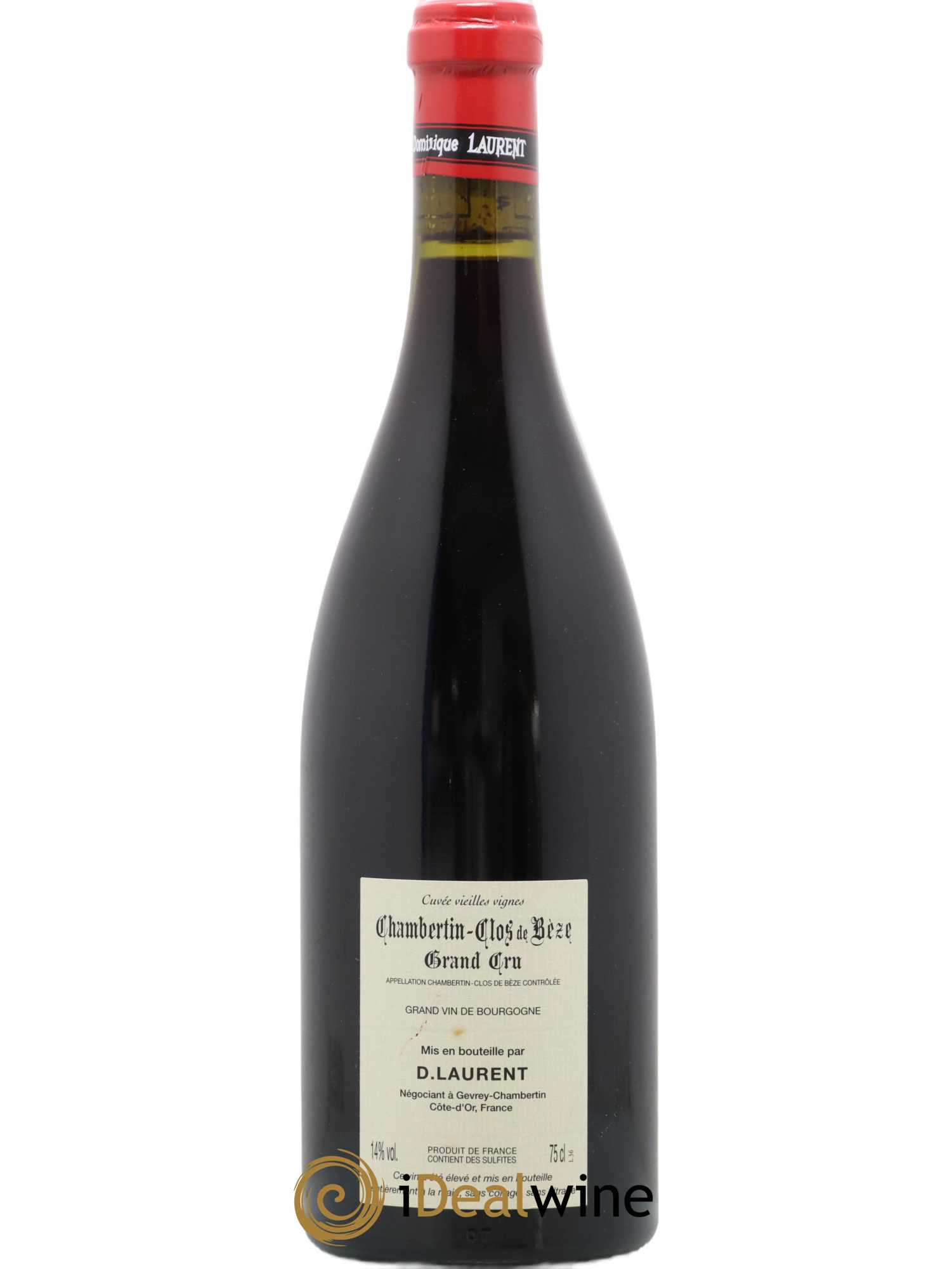 Chambertin Clos de Bèze Grand Cru Grande cuvée Vieilles vignes Dominique Laurent 2018 - Lot of 1 bottle - 1
