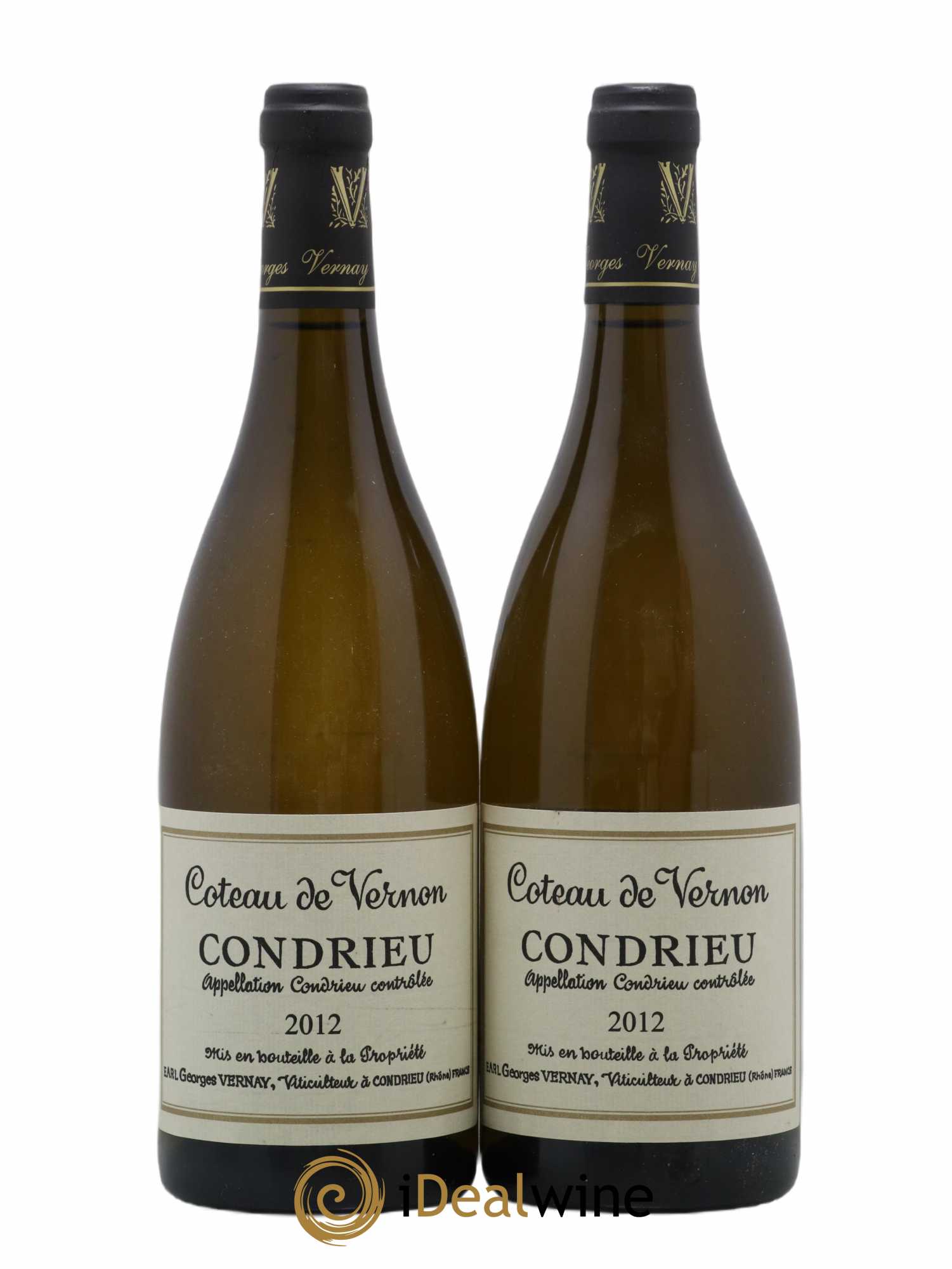 Condrieu Coteau de Vernon Georges Vernay 2012 - Lot de 2 bouteilles - 0