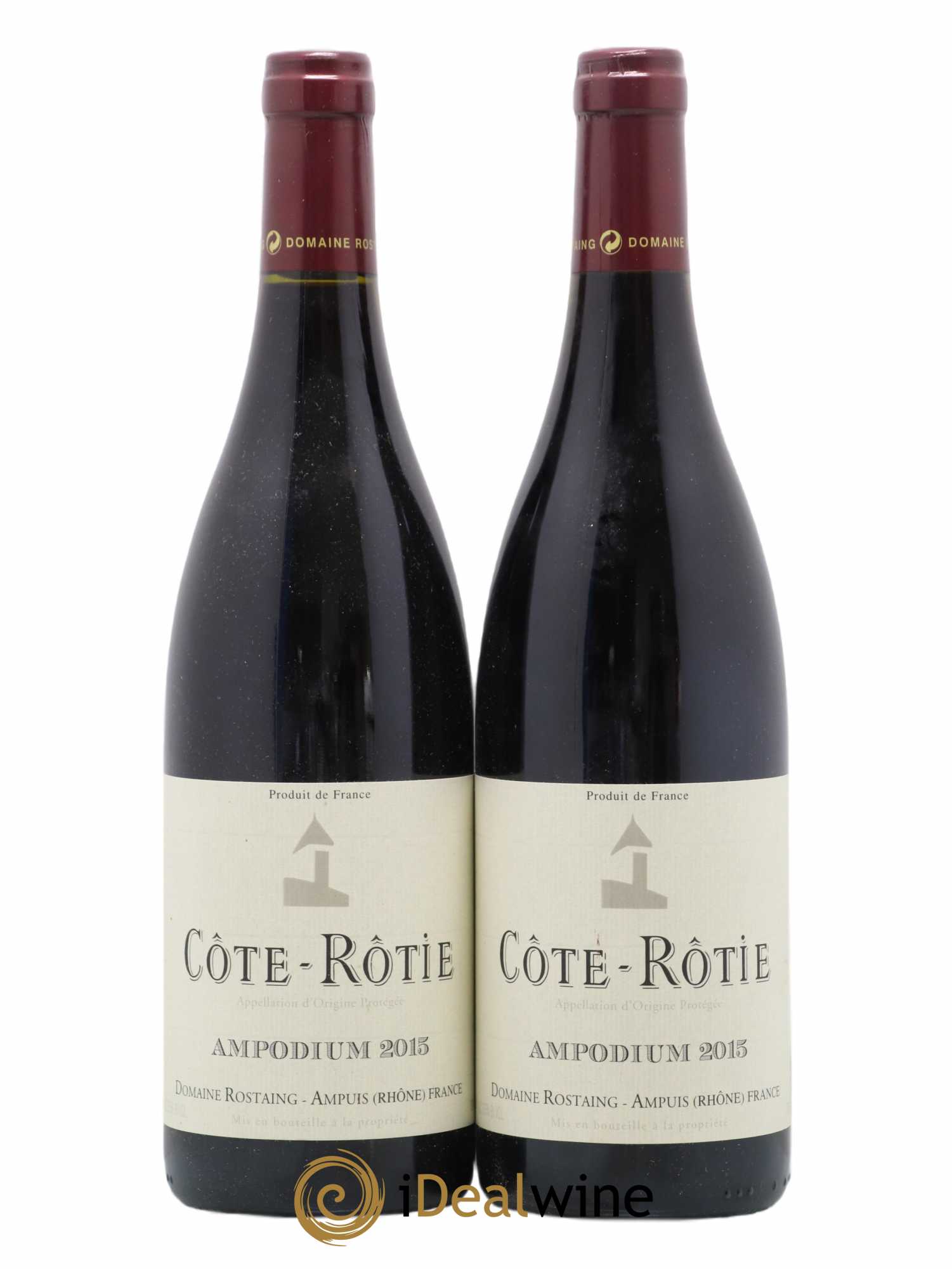Côte-Rôtie Ampodium René Rostaing 2015 - Lot of 2 bottles - 0