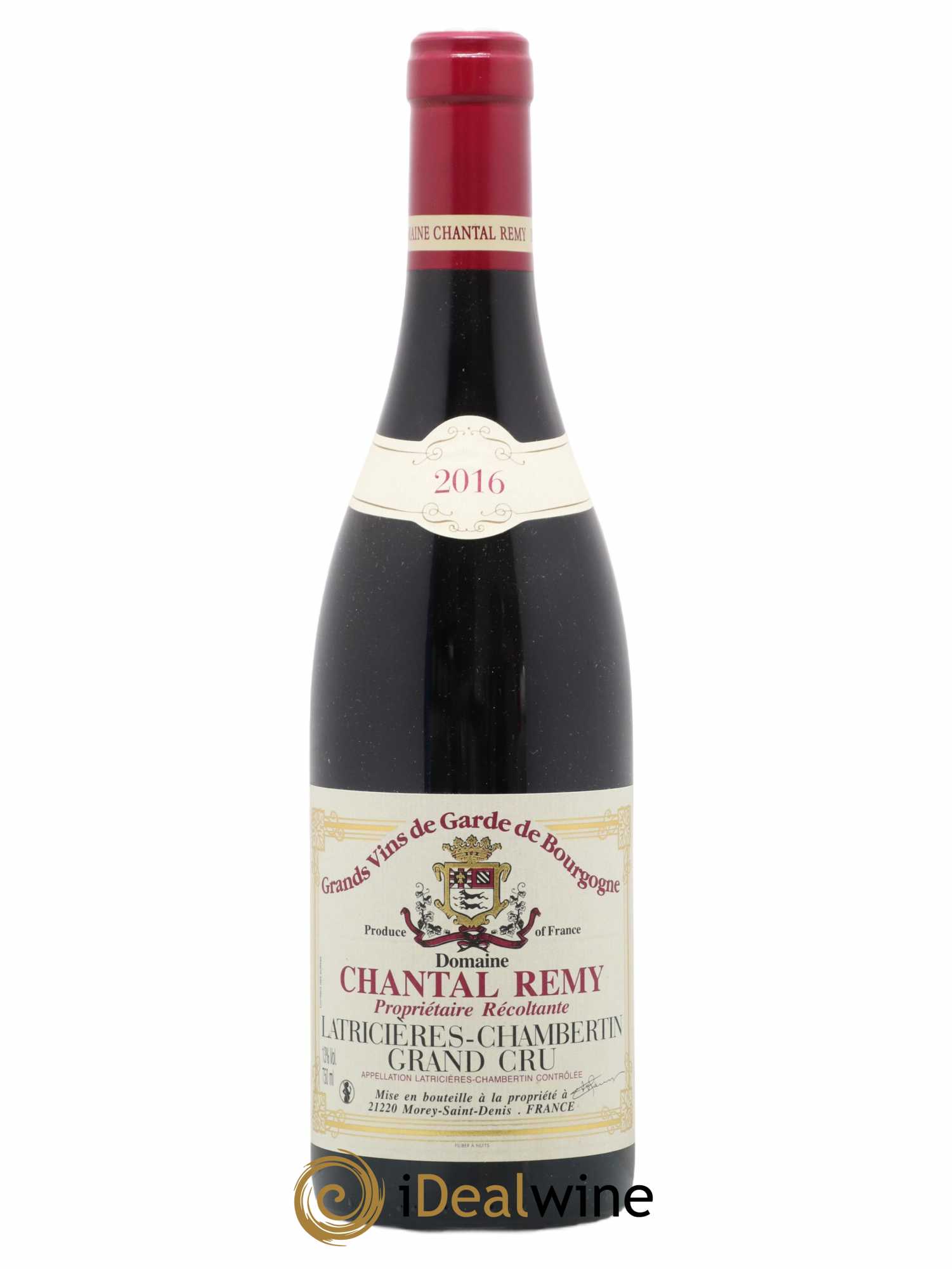 Latricières-Chambertin Grand Cru Chantal Rémy 2016 - Lot de 1 bouteille - 0