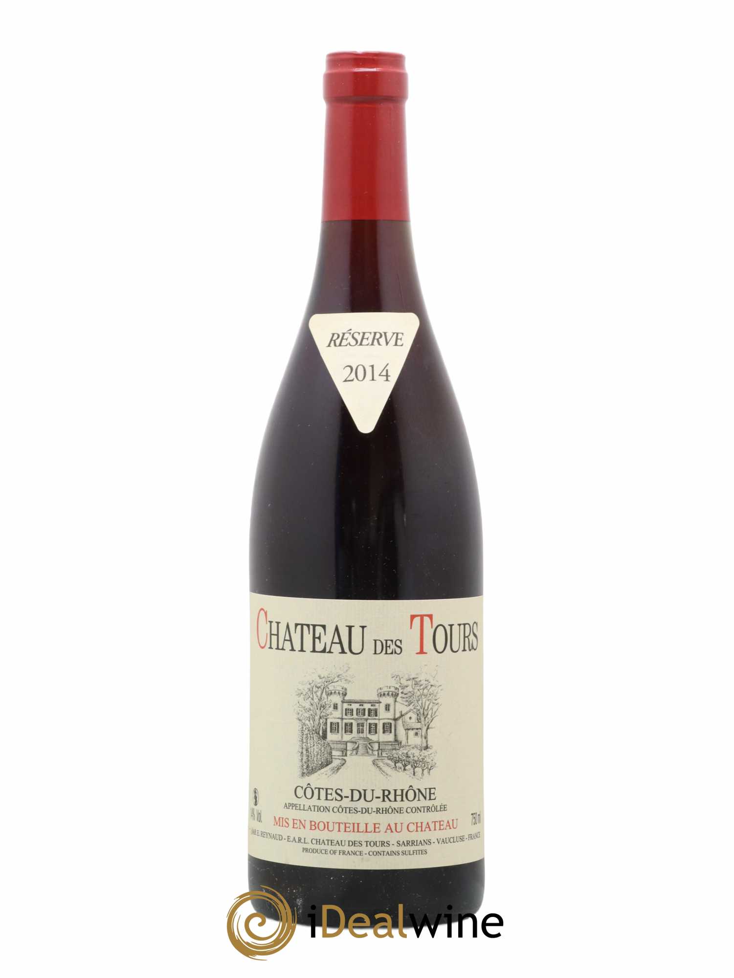 Côtes-du-Rhône Château des Tours Emmanuel Reynaud 2014 - Lot de 1 bouteille - 0