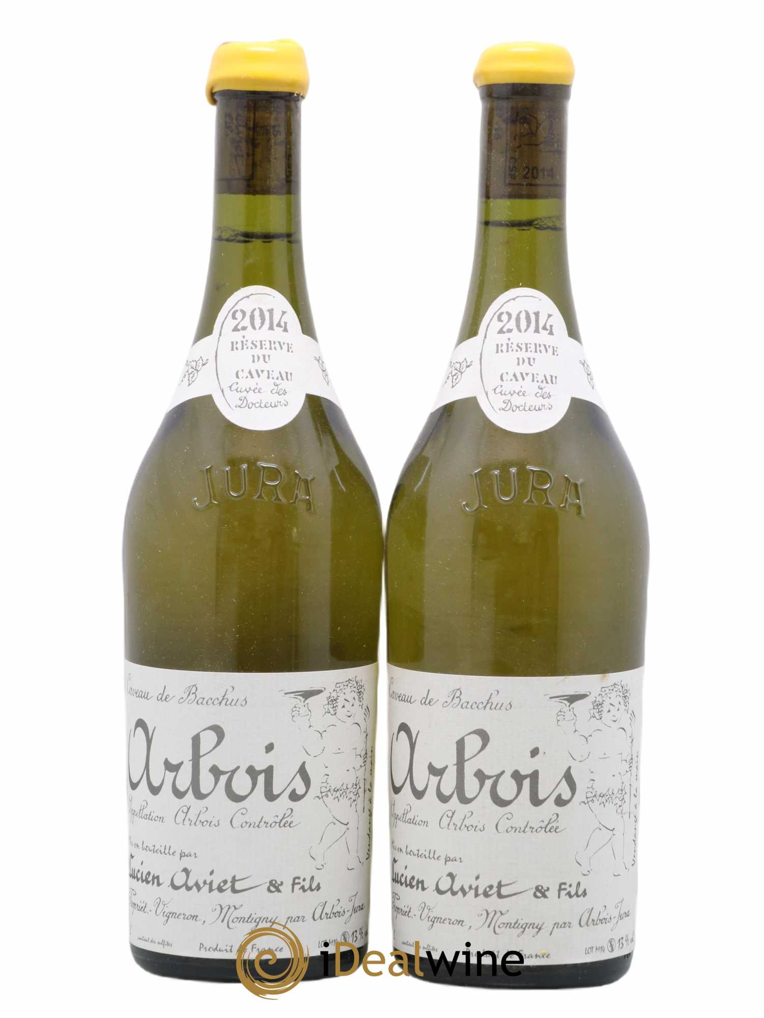 Arbois Lucien Aviet Réserve du Caveau Cuvée des Docteurs 2014 - Lot de 2 bouteilles - 0