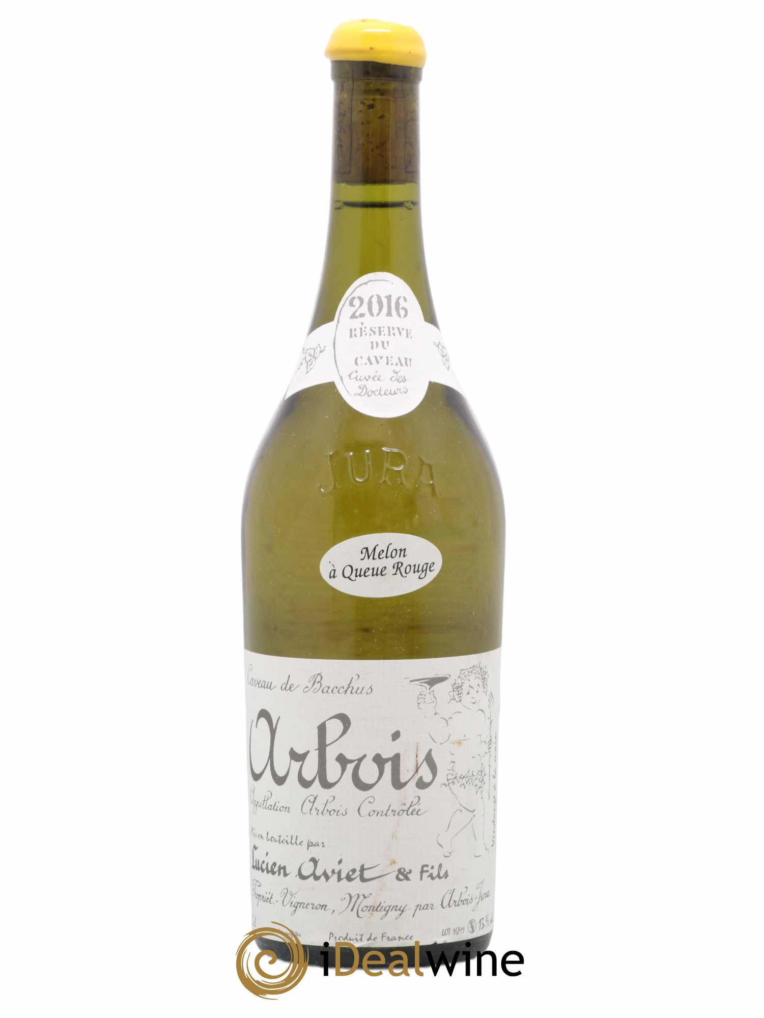 Arbois Melon à Queue Rouge Cuvée des Docteurs Lucien Aviet (Domaine) Réserve du Caveau 2016 - Lot de 1 bouteille - 0