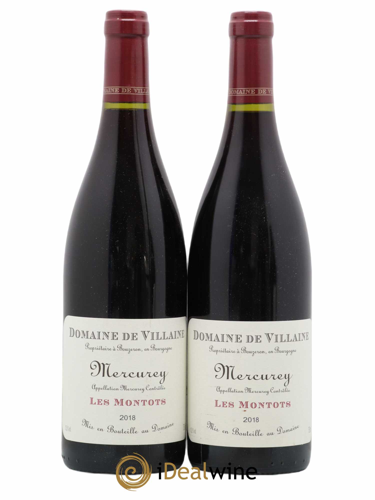 Mercurey Les Montots Domaine de Villaine 2018 - Lot de 2 bouteilles - 0