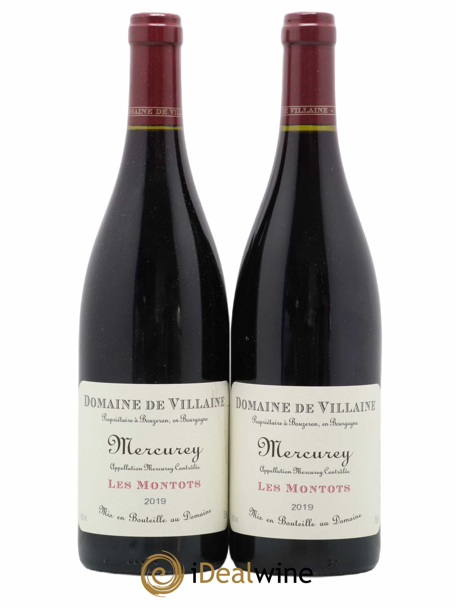 Mercurey Les Montots Domaine de Villaine 2019 - Lot de 2 bouteilles - 0