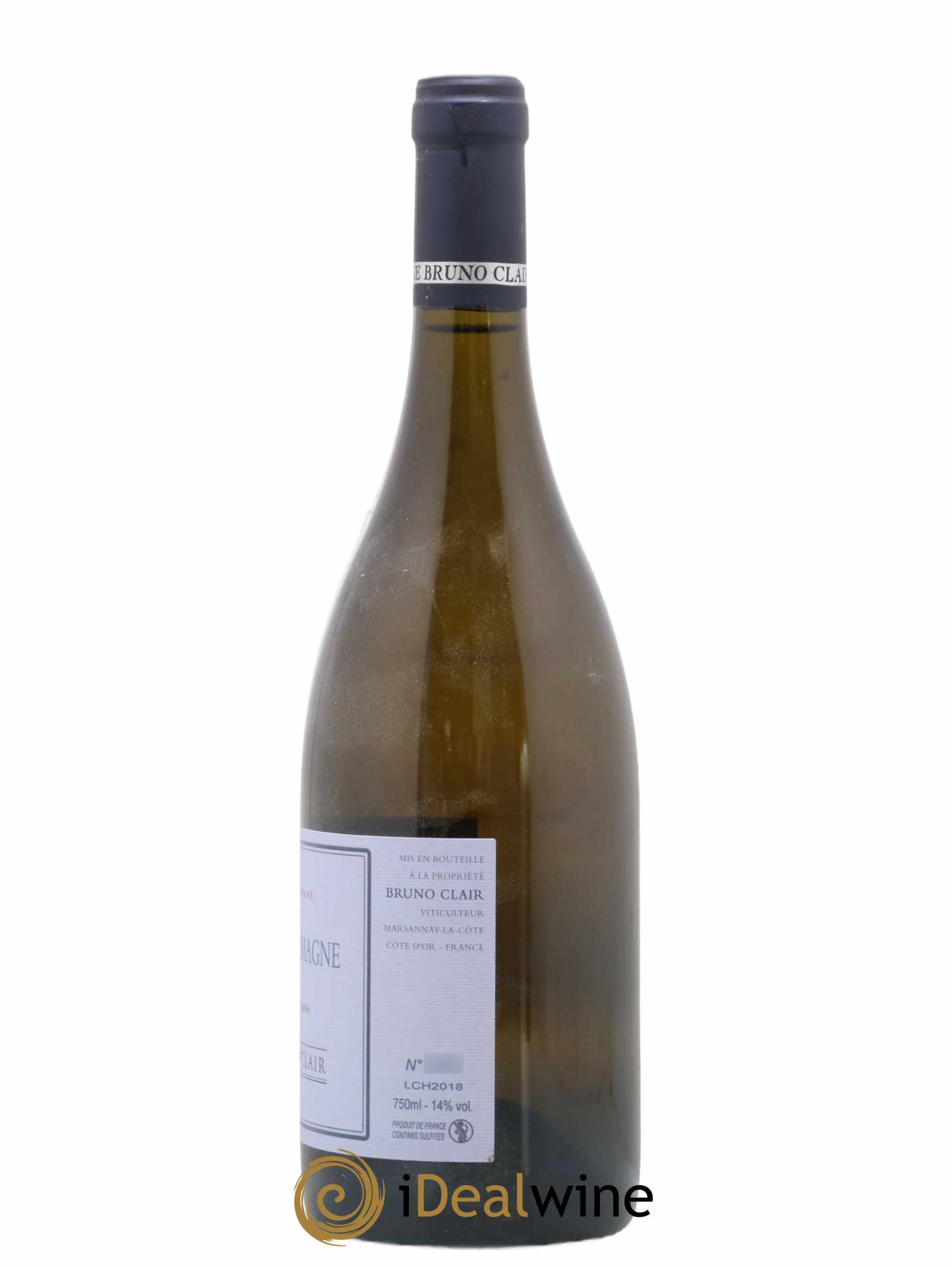 Corton-Charlemagne Grand Cru Bruno Clair (Domaine) 2018 - Lot de 1 bouteille - 1