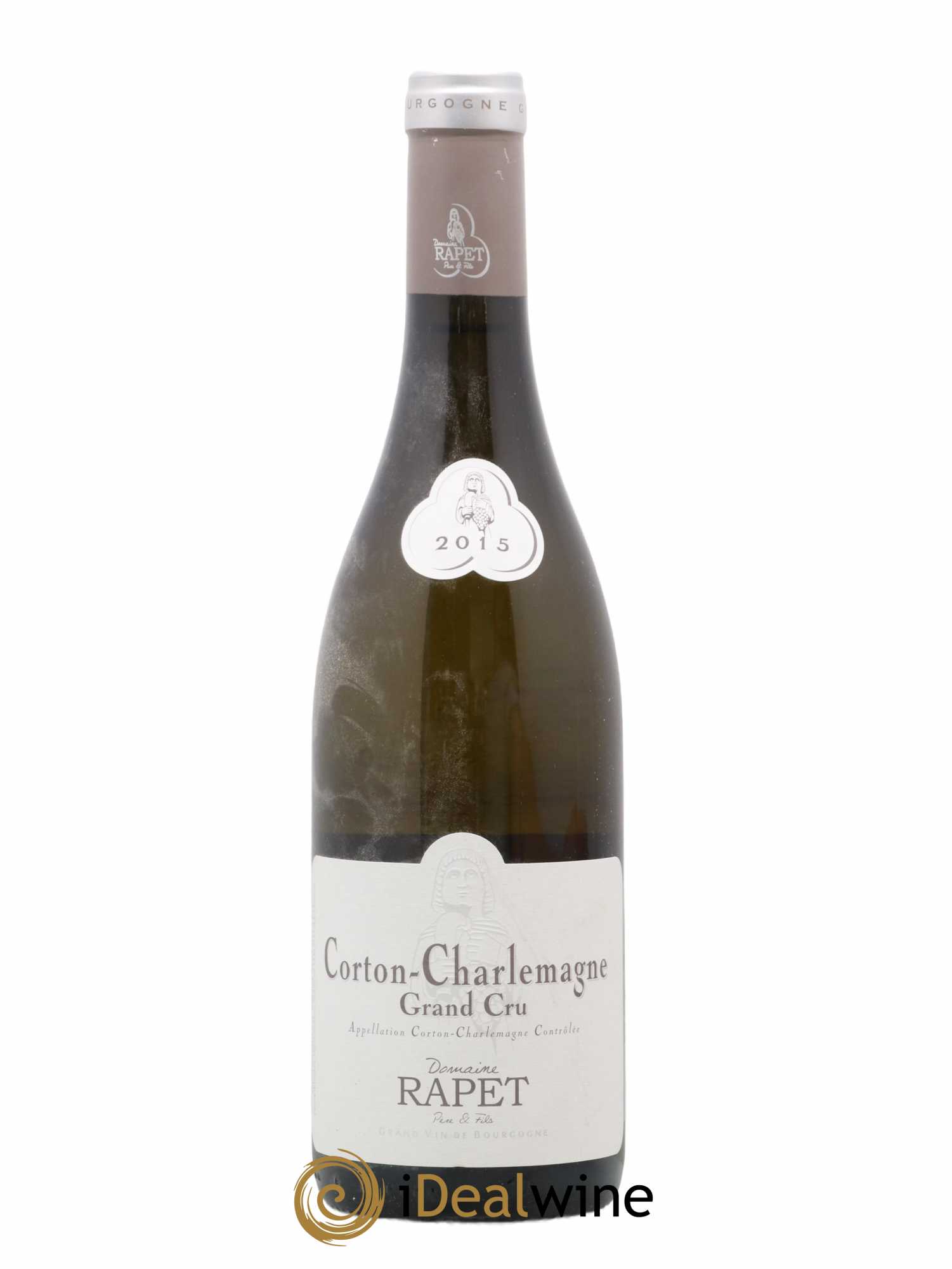 Corton-Charlemagne Grand Cru Rapet Père & Fils 2015 - Lot de 1 bouteille - 0