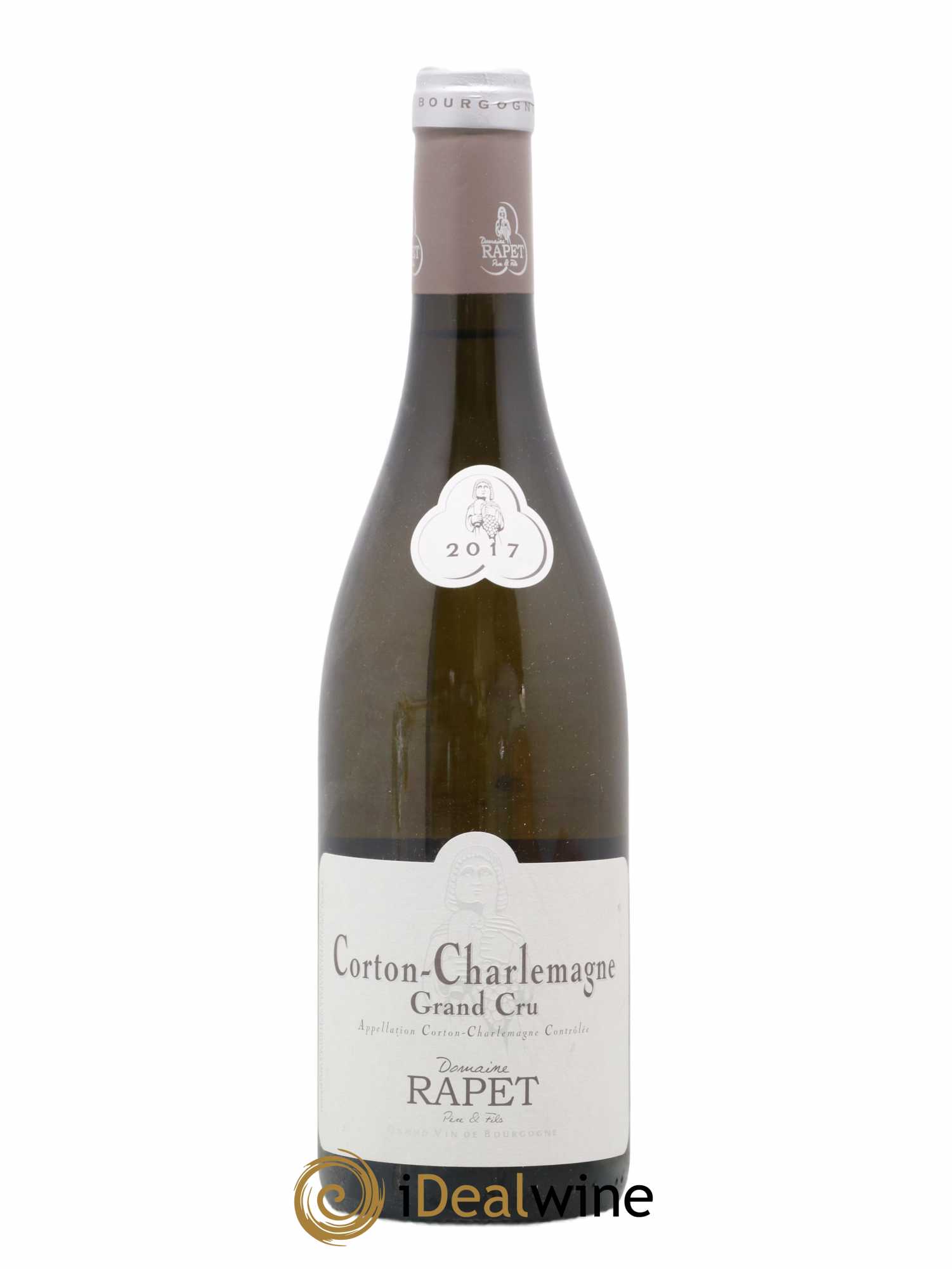 Corton-Charlemagne Grand Cru Rapet Père & Fils 2017 - Lot de 1 bouteille - 0