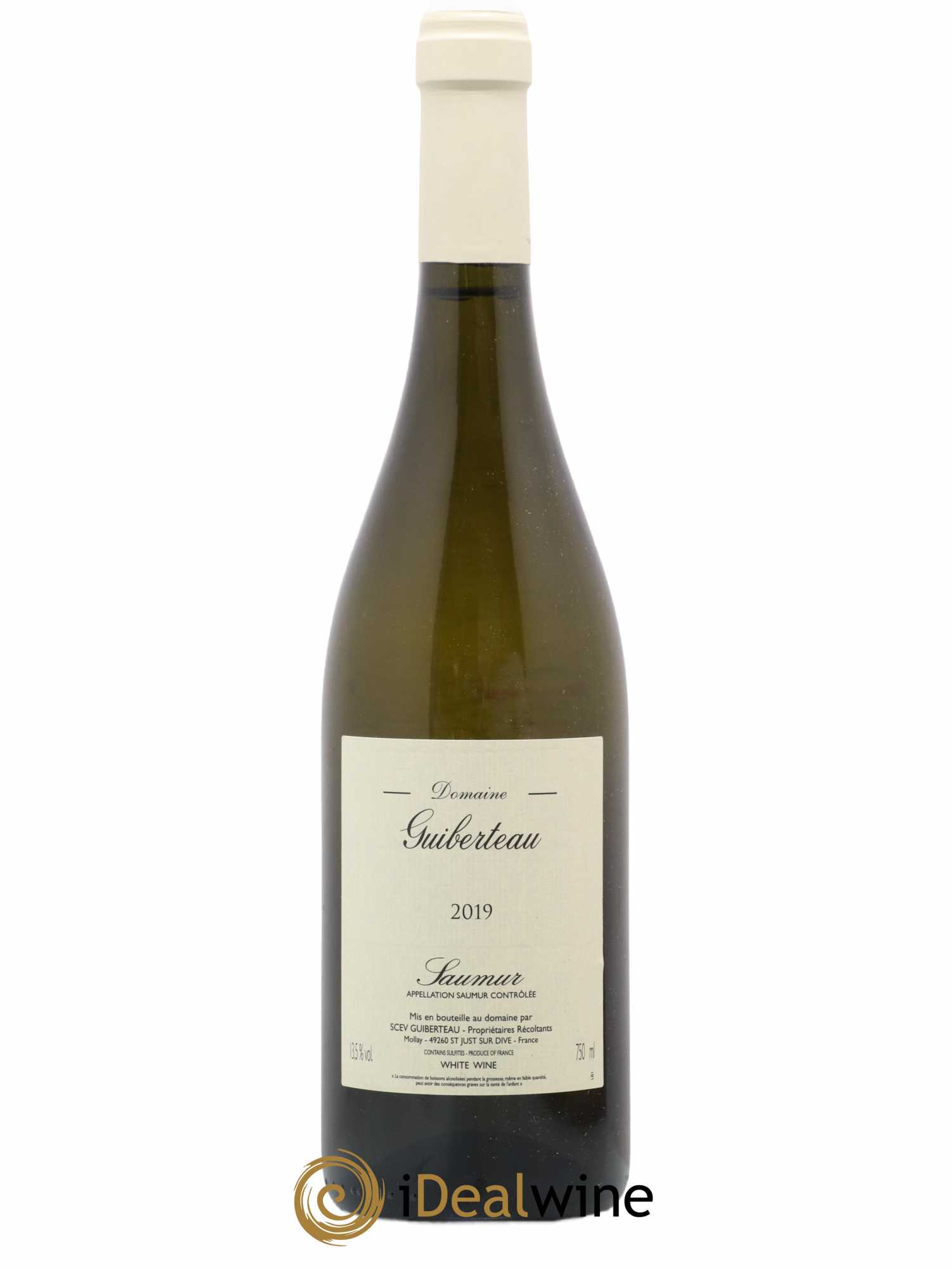 Saumur Domaine Guiberteau 2019 - Lot de 1 bouteille - 0