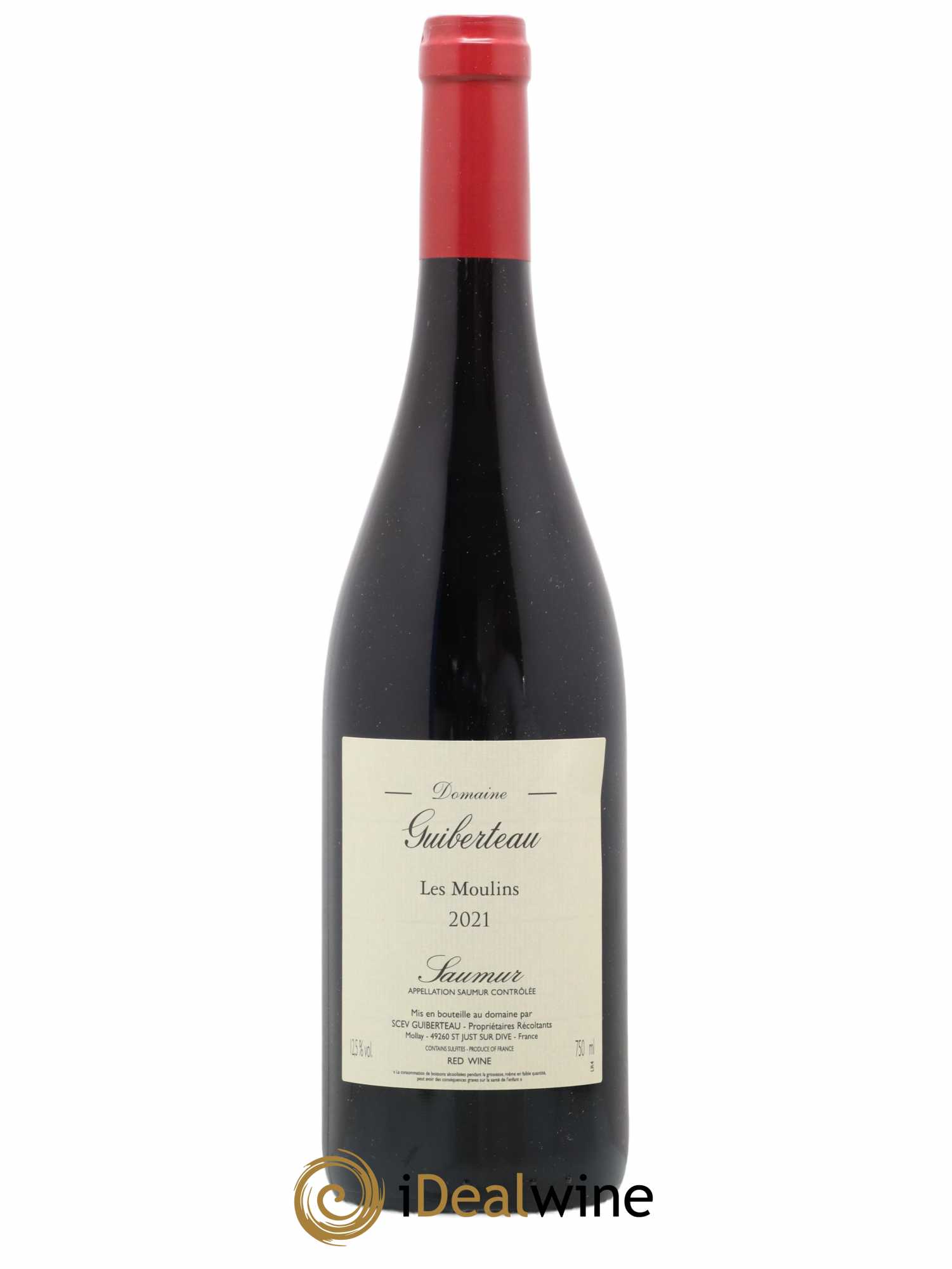 Saumur Les Moulins Guiberteau 2021 - Lot de 1 bouteille - 0