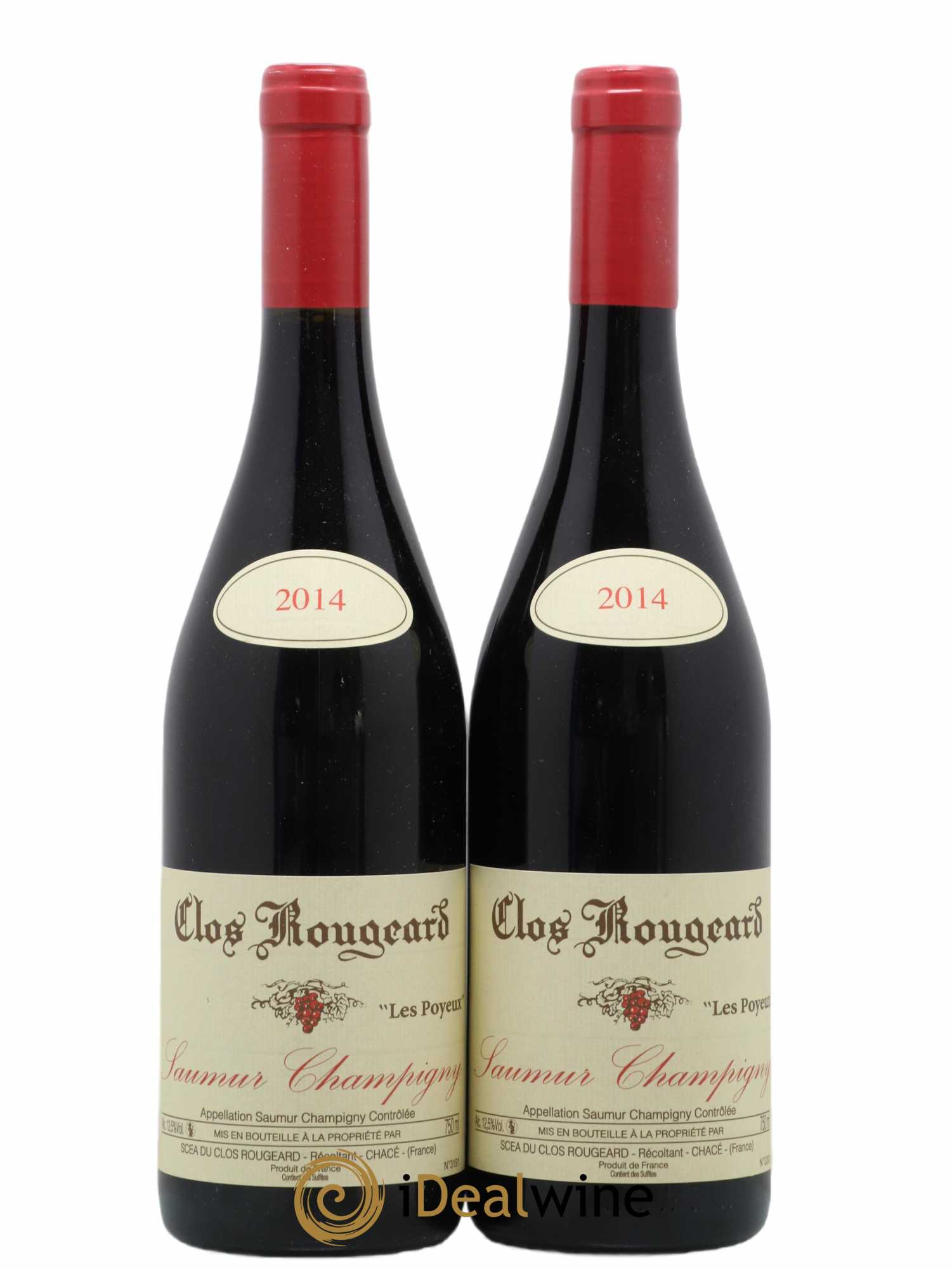 Saumur-Champigny Les Poyeux Clos Rougeard 2014 - Lot de 2 bouteilles - 0
