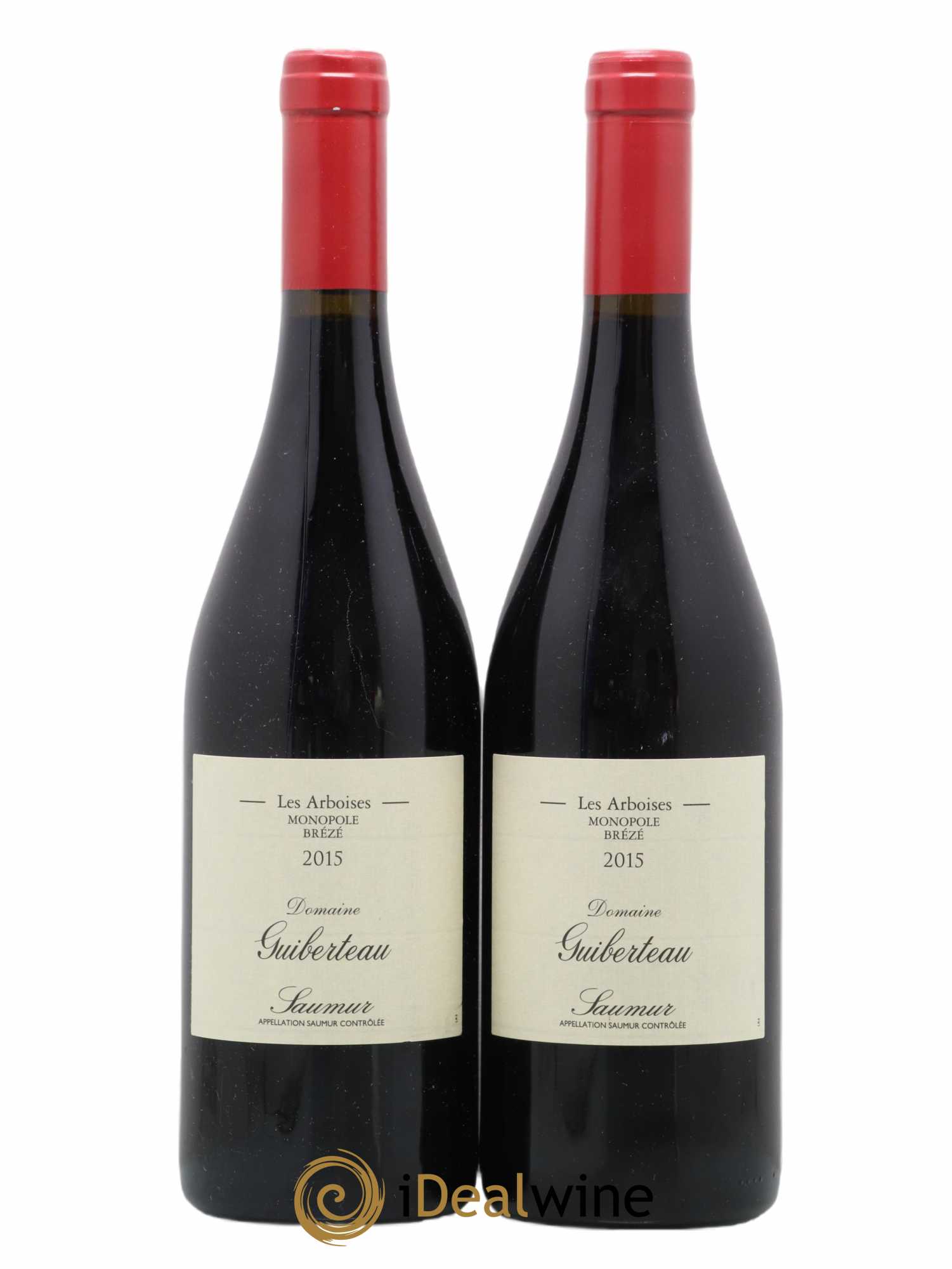 Saumur Les Arboises Domaine Guiberteau 2015 - Lot de 2 bouteilles - 0