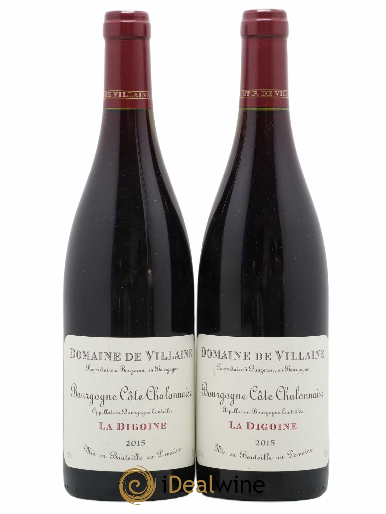 Bourgogne La Digoine Domaine de Villaine 2015 - Lot de 2 bouteilles - 0