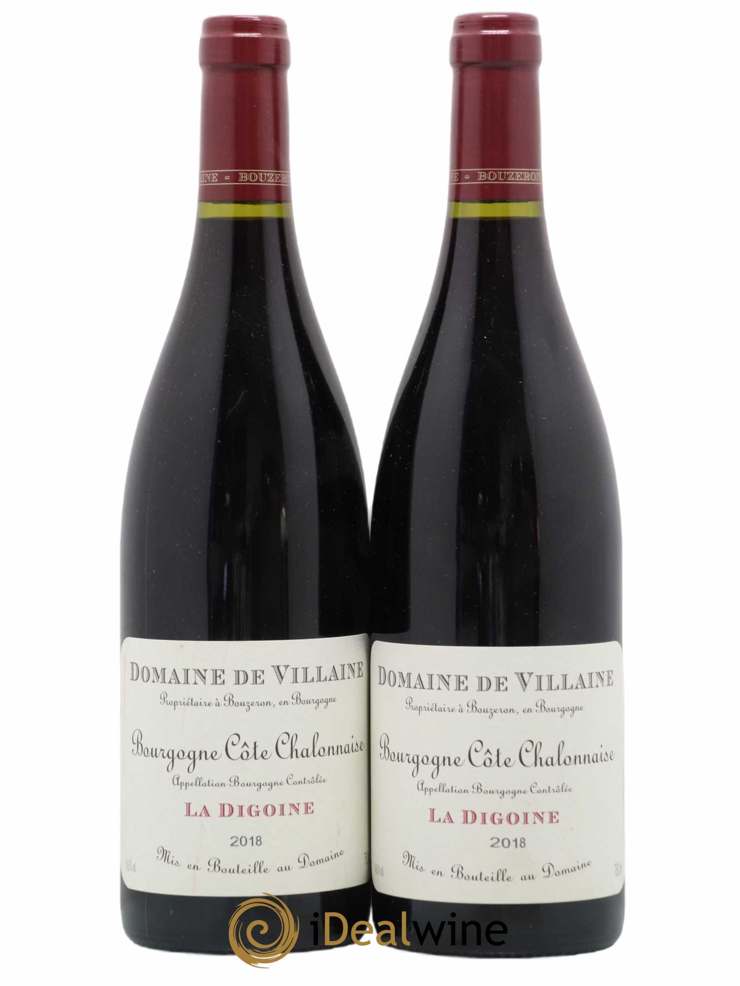 Bourgogne La Digoine Domaine de Villaine 2018 - Lot de 2 bouteilles - 0