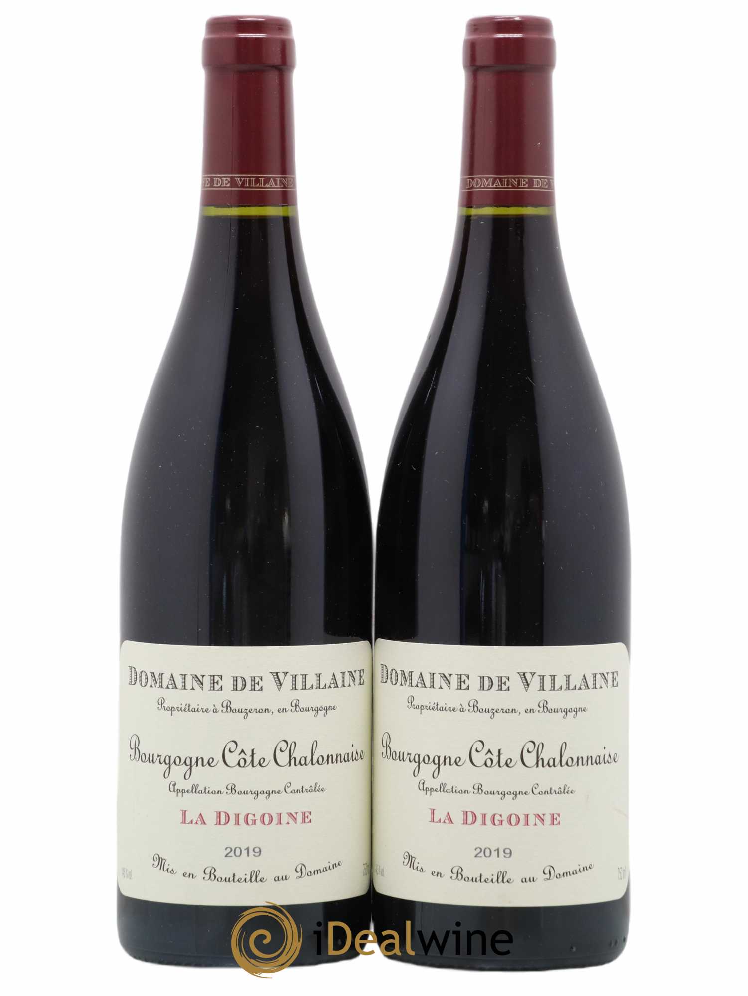 Bourgogne La Digoine Domaine de Villaine 2019 - Lotto di 2 bottiglie - 0