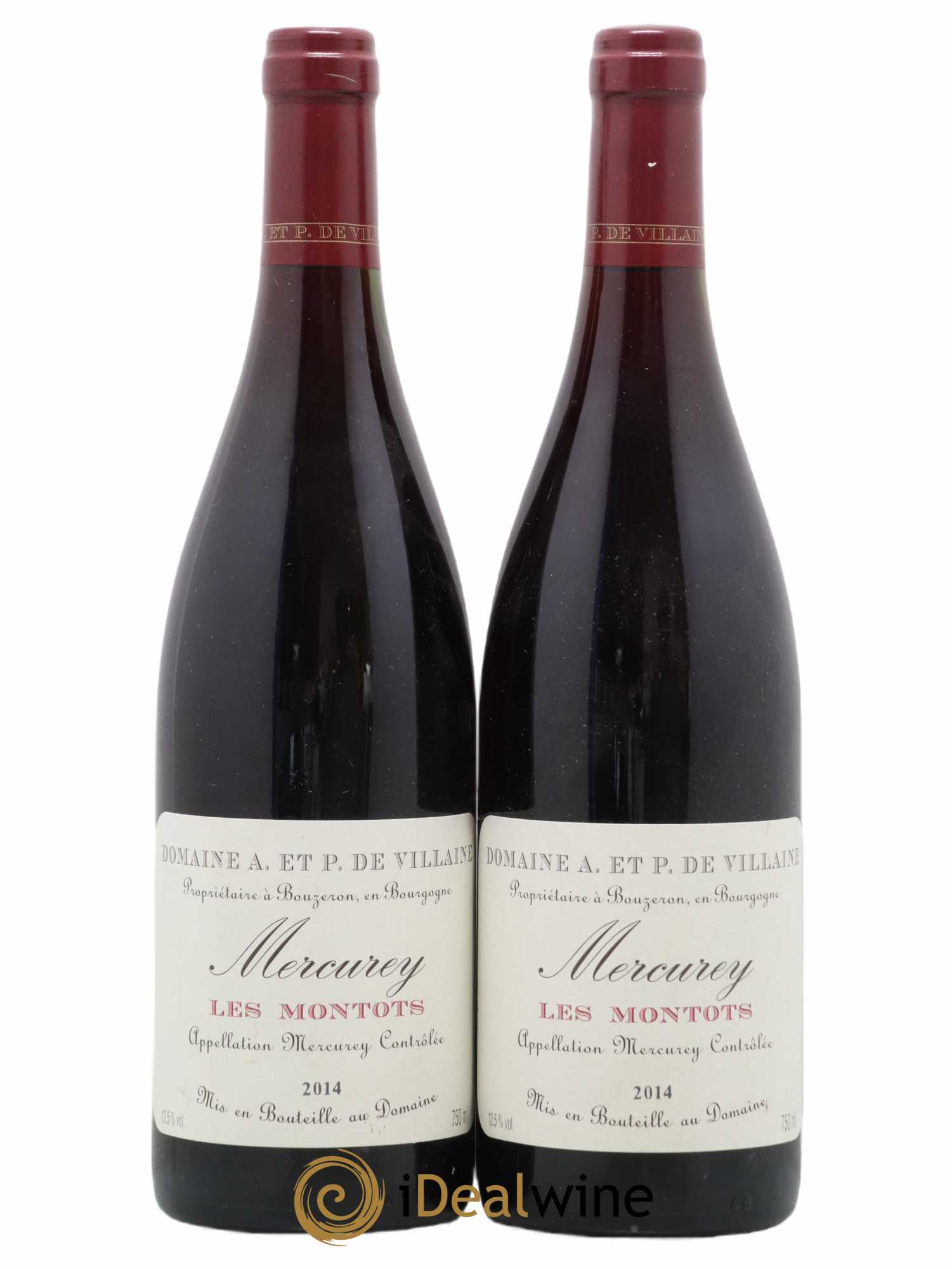 Mercurey Les Montots Domaine de Villaine 2014 - Lot de 2 bouteilles - 0