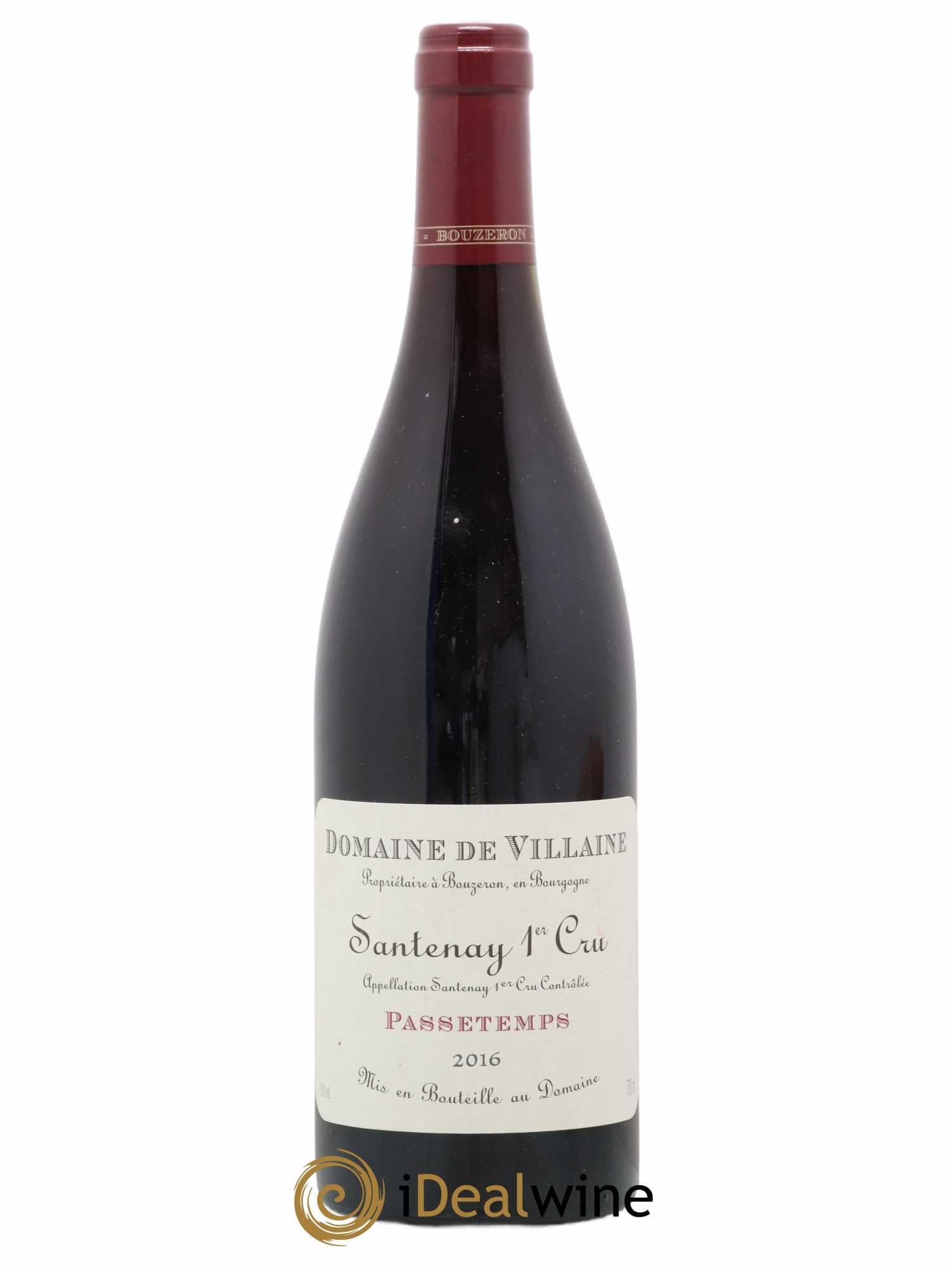 Santenay 1er Cru Passetemps Domaine de Villaine 2016 - Lot de 1 bouteille - 0
