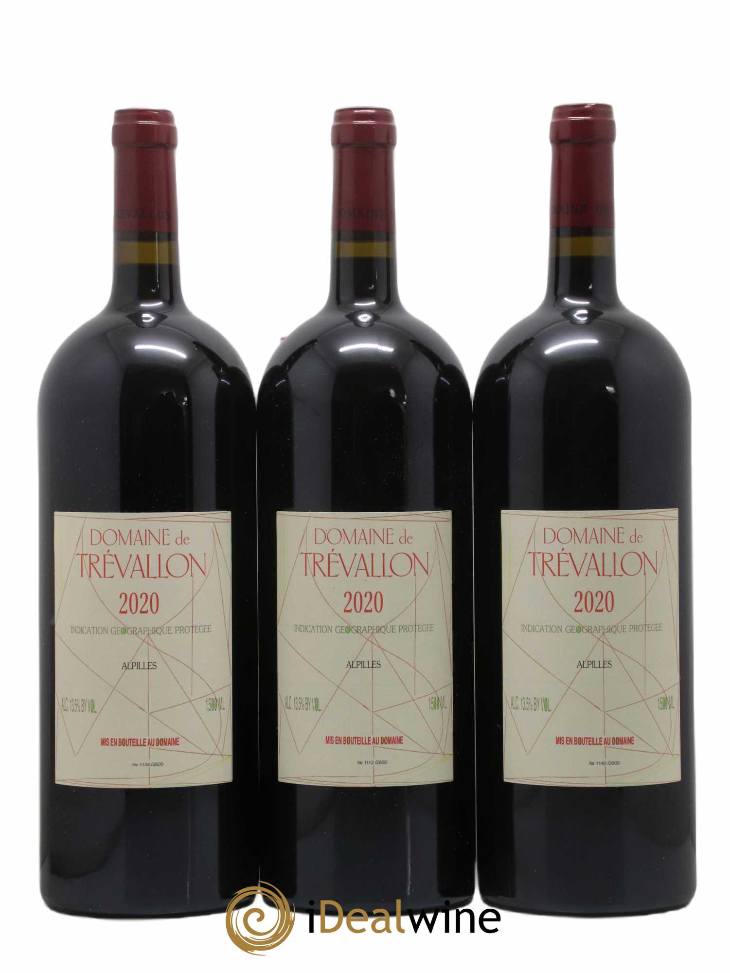 Alpilles Trévallon (Domaine de) Eloi Dürrbach 2020 - Lot de 3 magnums - 0