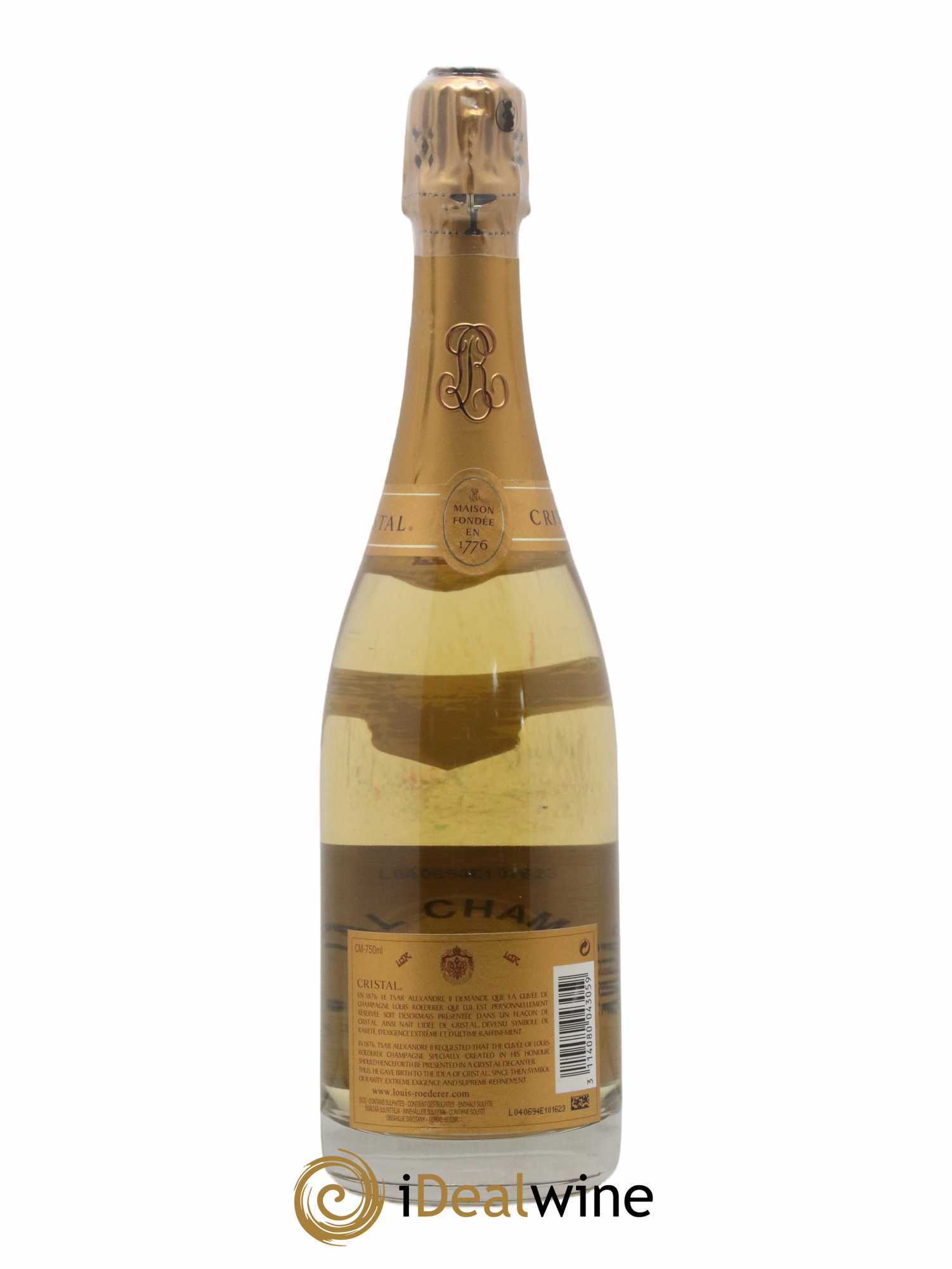 Cristal Louis Roederer 2006 - Lot de 1 bouteille - 1
