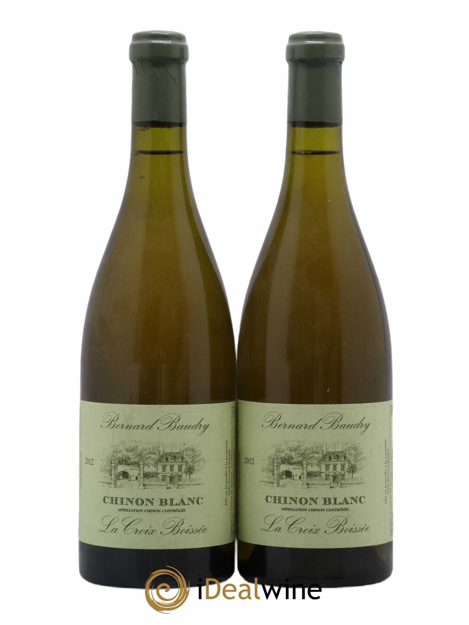 Chinon La Croix Boissée Bernard Baudry 2012 - Lot de 2 bouteilles - 0