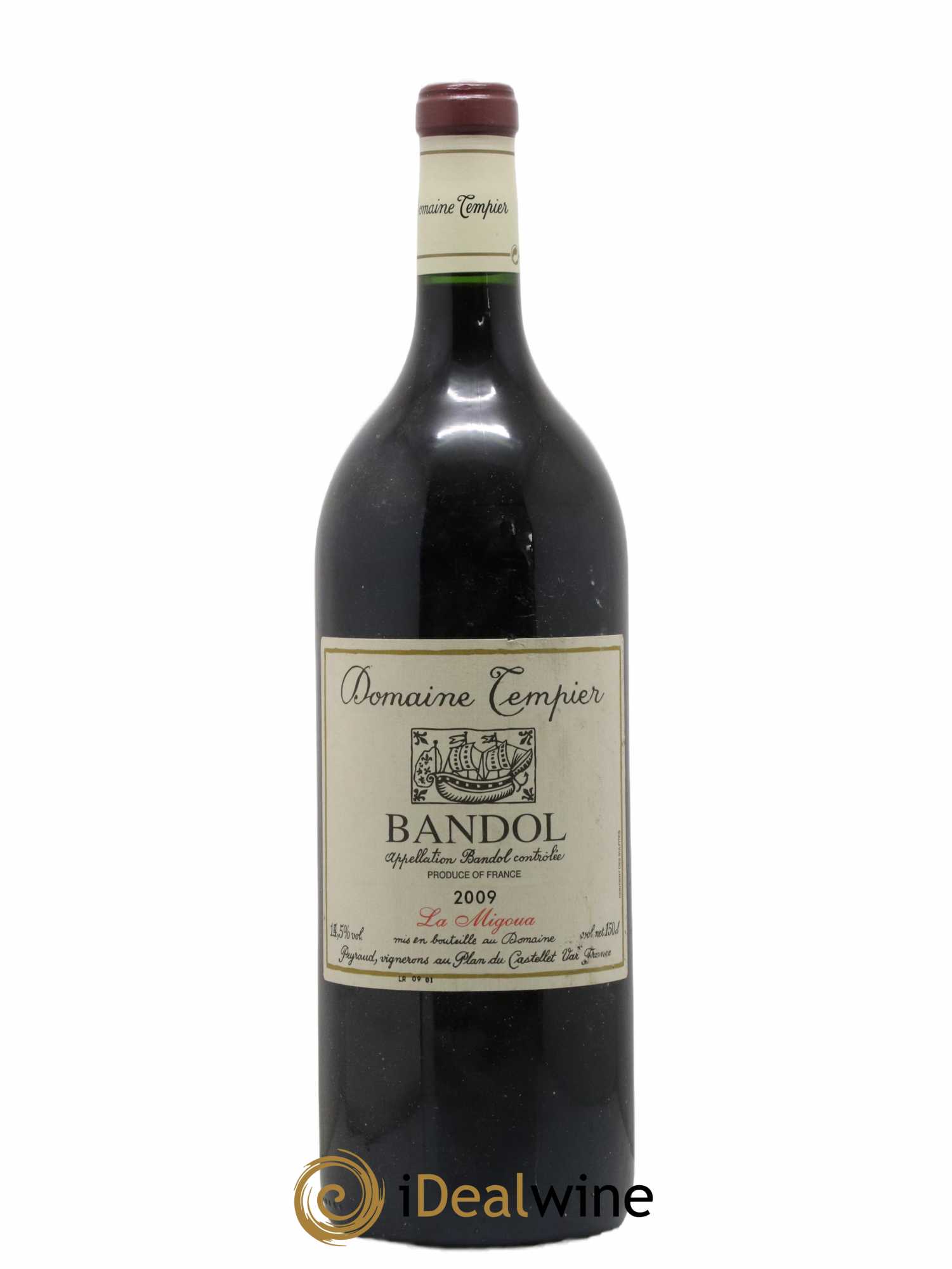 Bandol Domaine Tempier Cuvée La Migoua Famille Peyraud 2009 - Lot de 1 magnum - 0