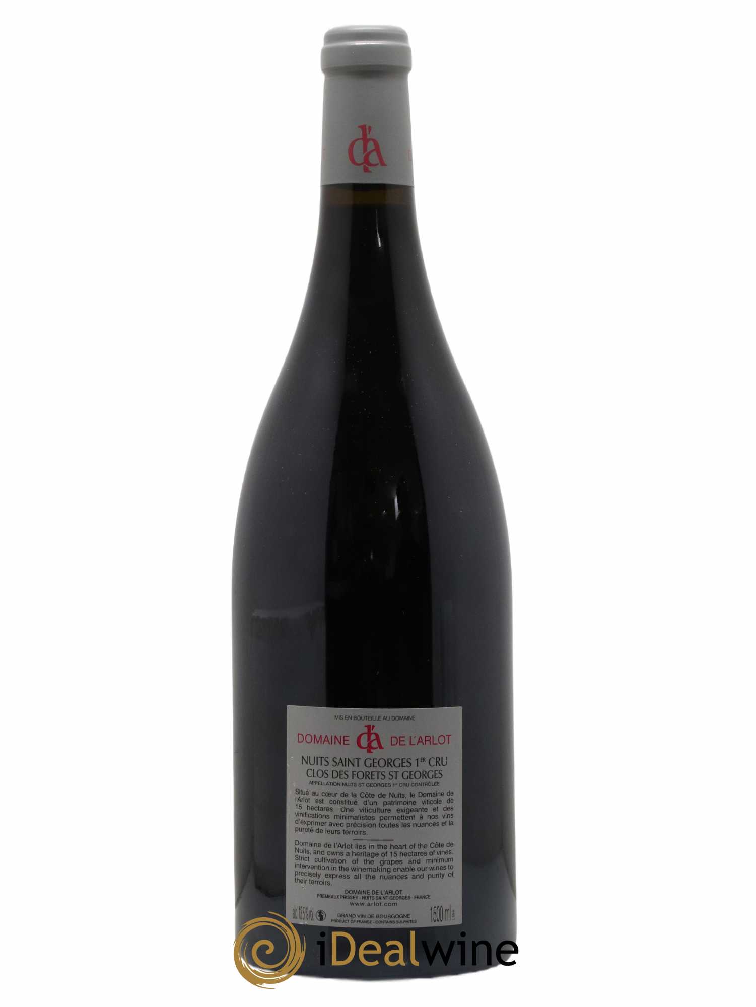 Nuits-Saint-Georges 1er Cru Clos des Forêts Saint-Georges Domaine de l'Arlot 2018 - Lot de 1 magnum - 1