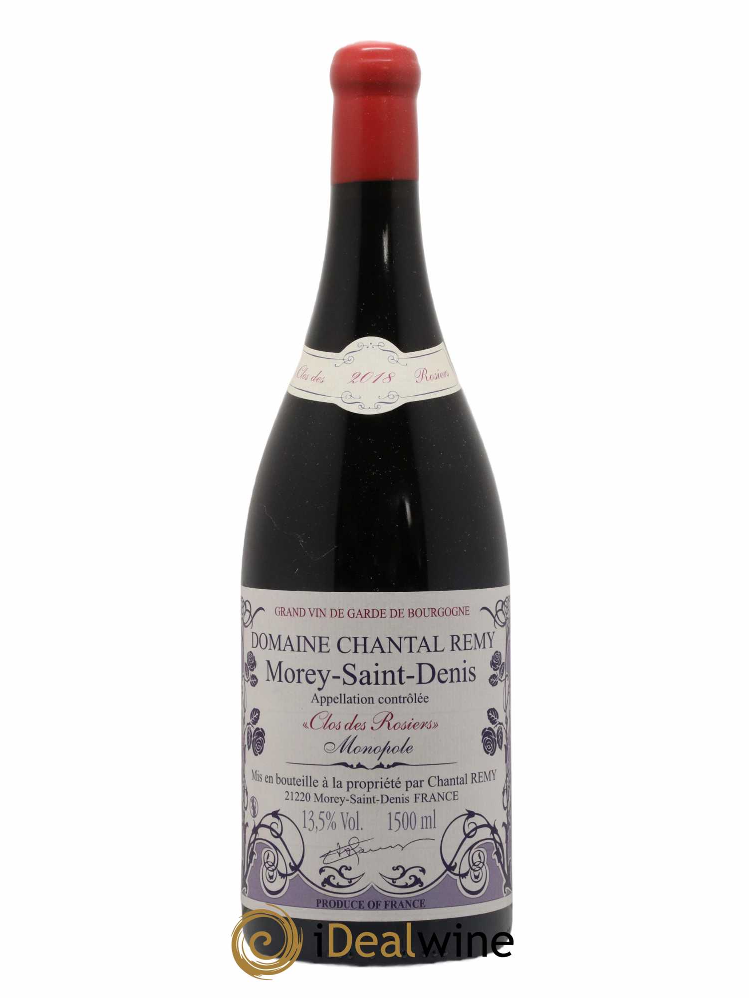 Morey Saint-Denis Clos Des Rosiers Chantal Rémy 2018 - Lot of 1 magnum - 0