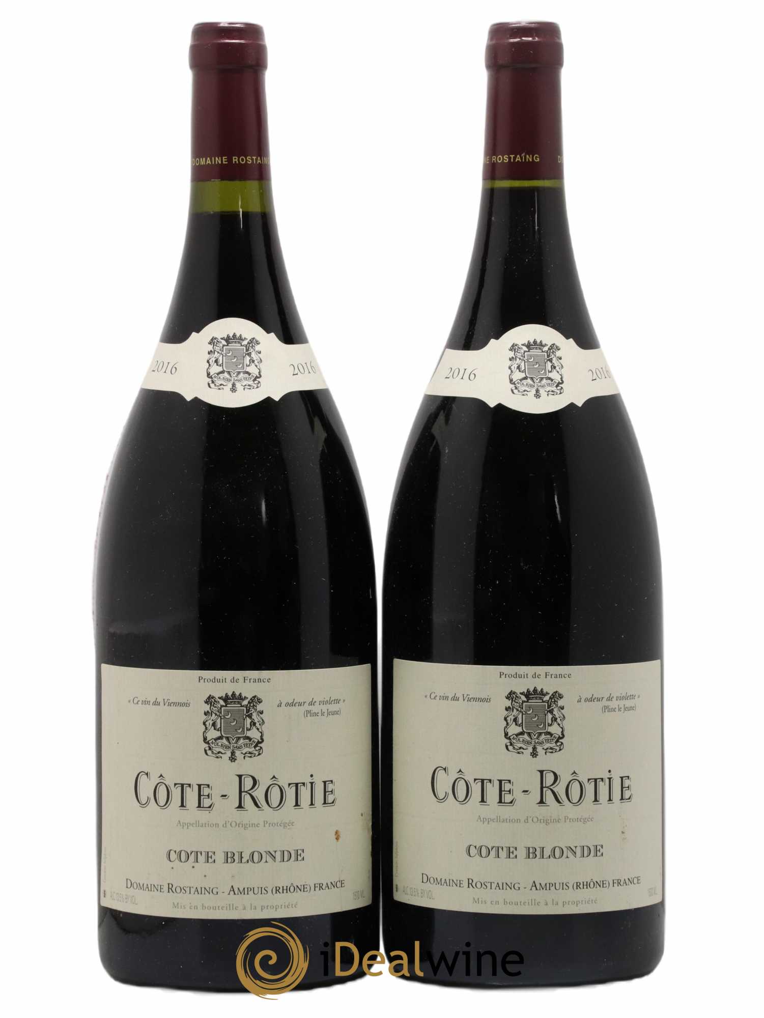 Côte-Rôtie Côte Blonde René Rostaing 2016 - Lotto di 2 magnum - 0