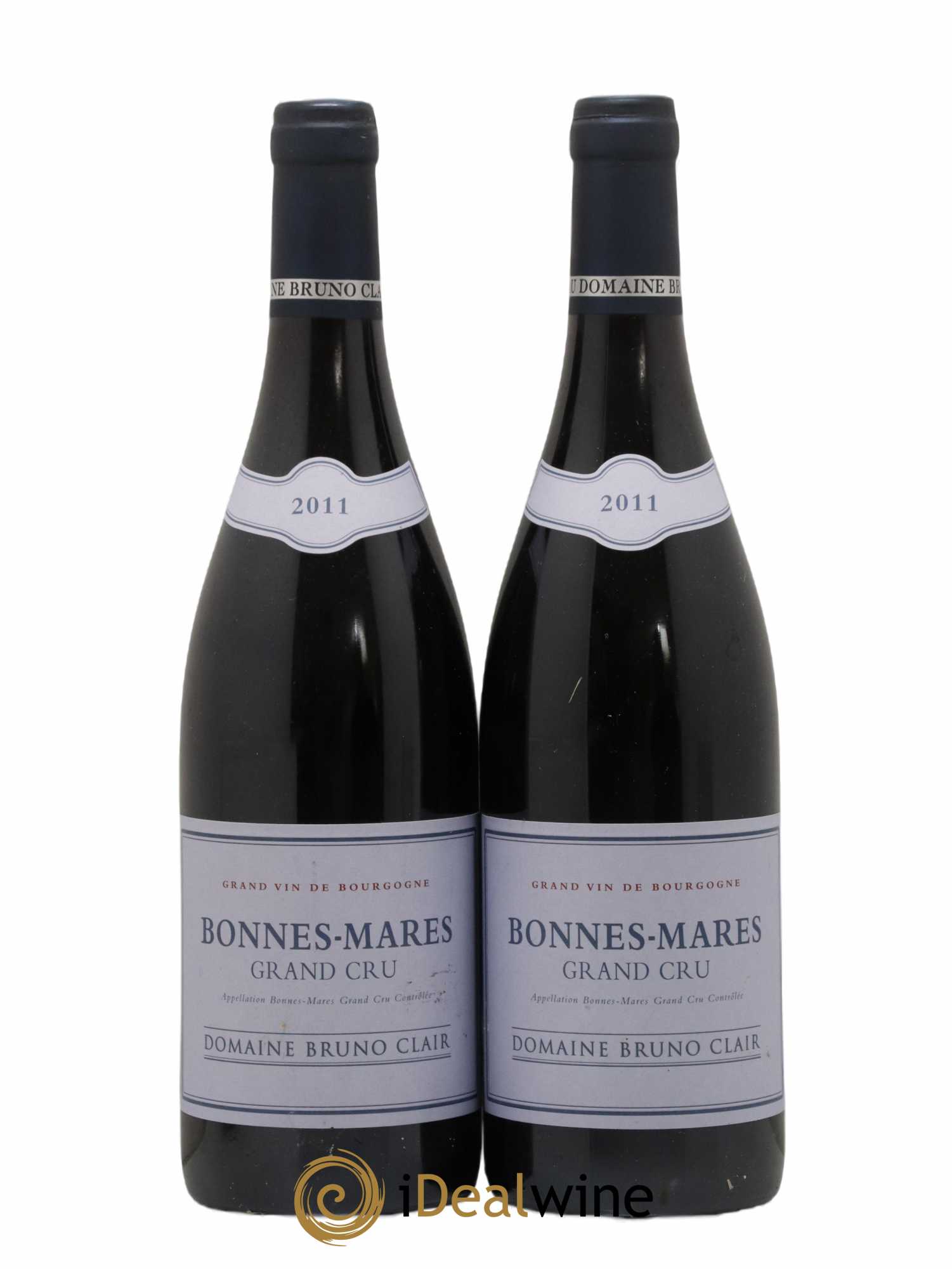 Bonnes-Mares Grand Cru Bruno Clair (Domaine) 2011 - Lot de 2 bouteilles - 0