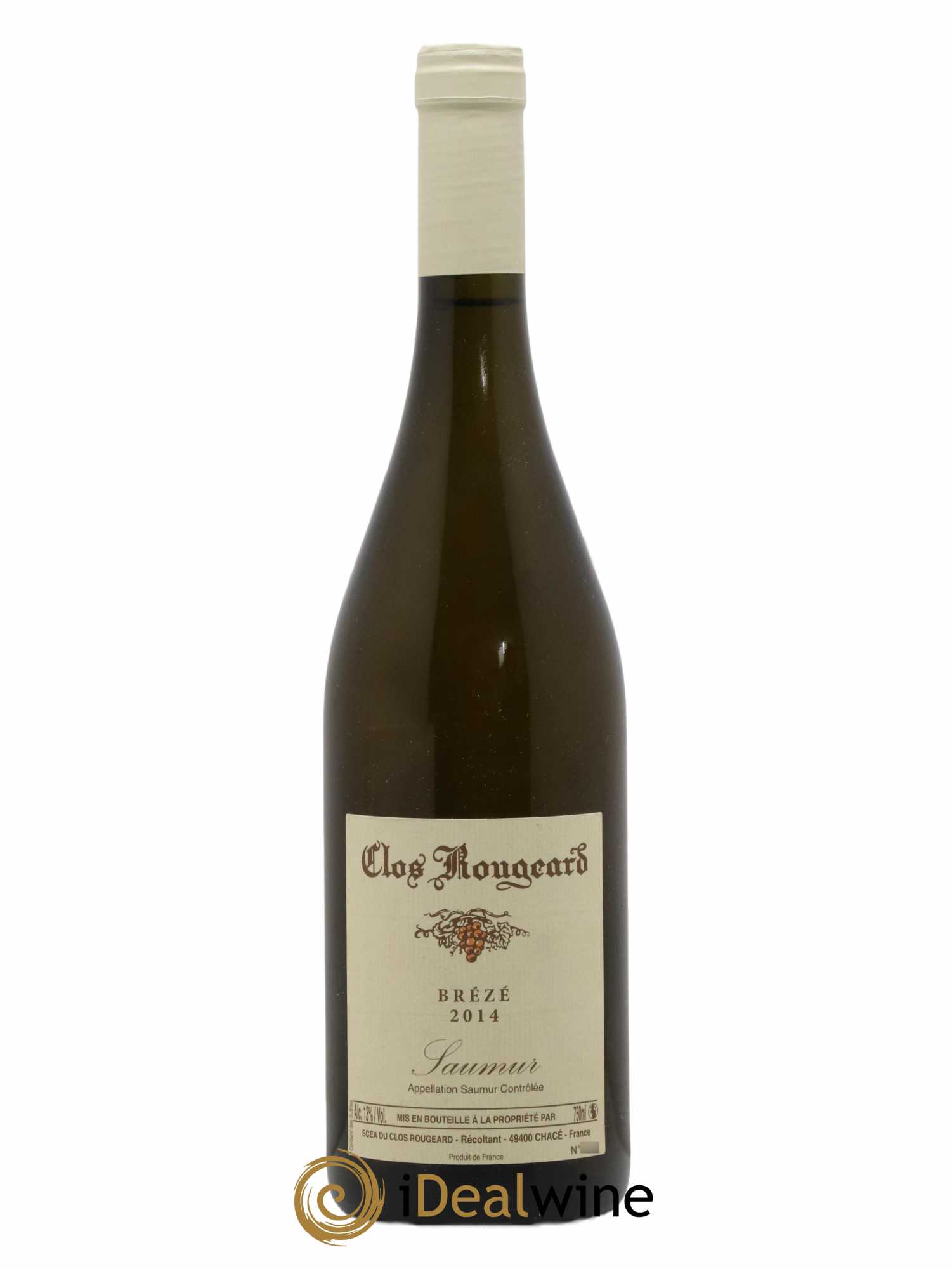 Saumur Brézé Clos Rougeard 2014 - Lot de 1 bouteille - 0