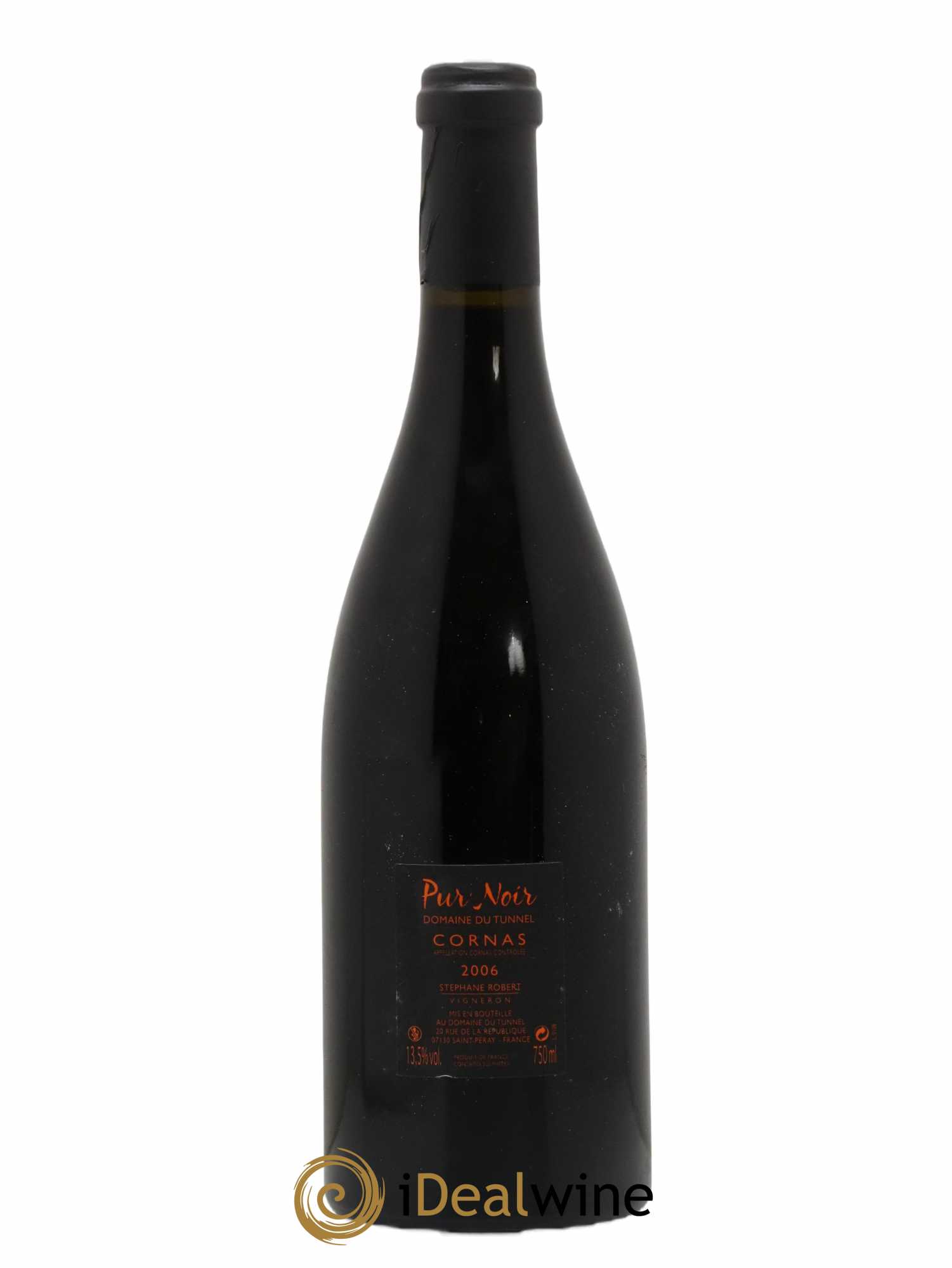 Cornas Pur Noir Tunnel (Domaine du) 2006 - Lot de 1 bouteille - 1