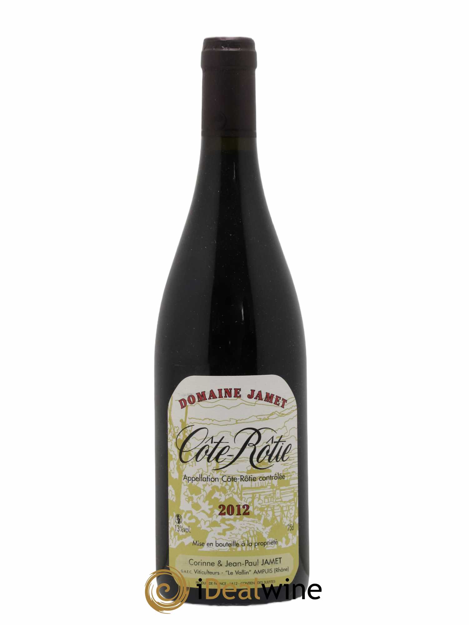 Côte-Rôtie Jamet (Domaine) 2012 - Lot de 1 bouteille - 0