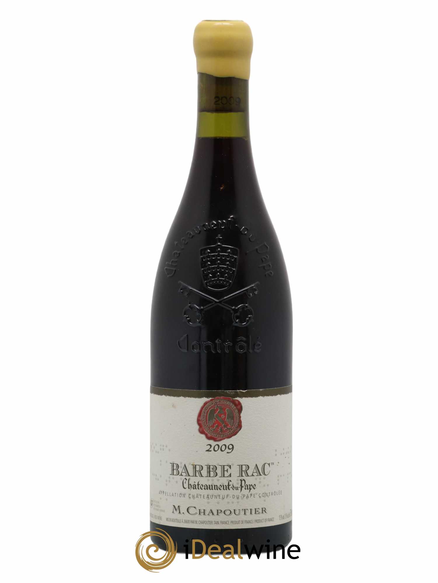 Châteauneuf-du-Pape Barbe Rac Chapoutier 2009 - Lot of 1 bottle - 0