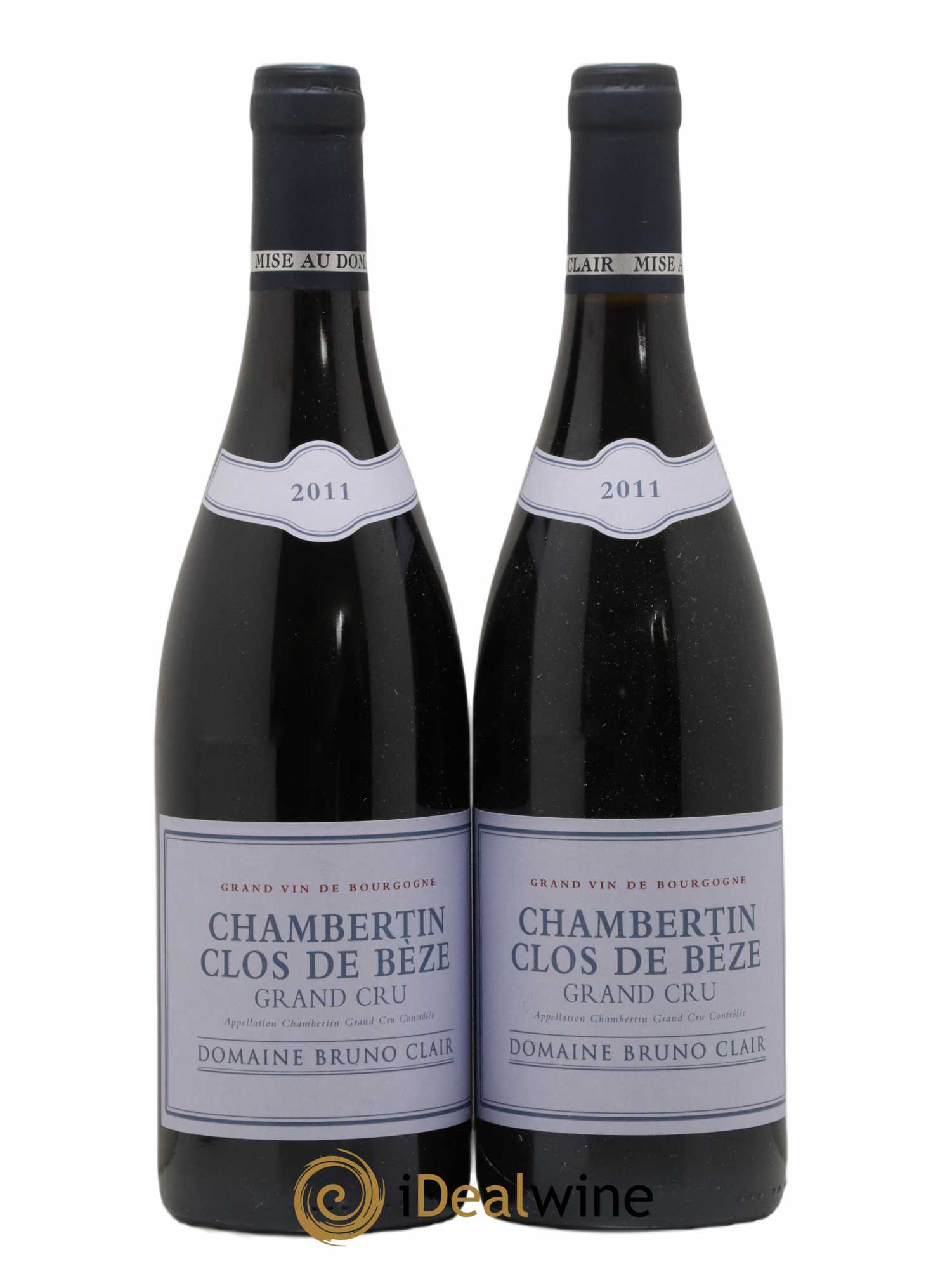 Chambertin Clos de Bèze Grand Cru Bruno Clair (Domaine) 2011 - Lot de 2 bouteilles - 0