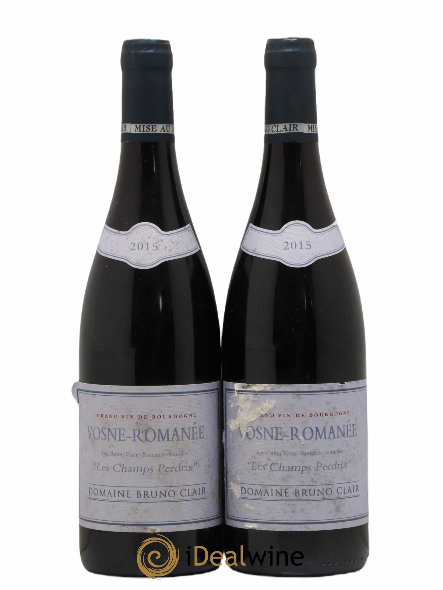 Vosne-Romanée Les Champs Perdrix Bruno Clair (Domaine) 2015 - Lot de 2 bouteilles - 0
