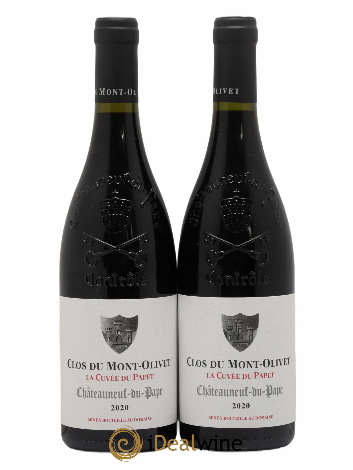 Châteauneuf-du-Pape Cuvée du Papet Clos du Mont-Olivet 2020 - Lot de 2 bouteilles - 0