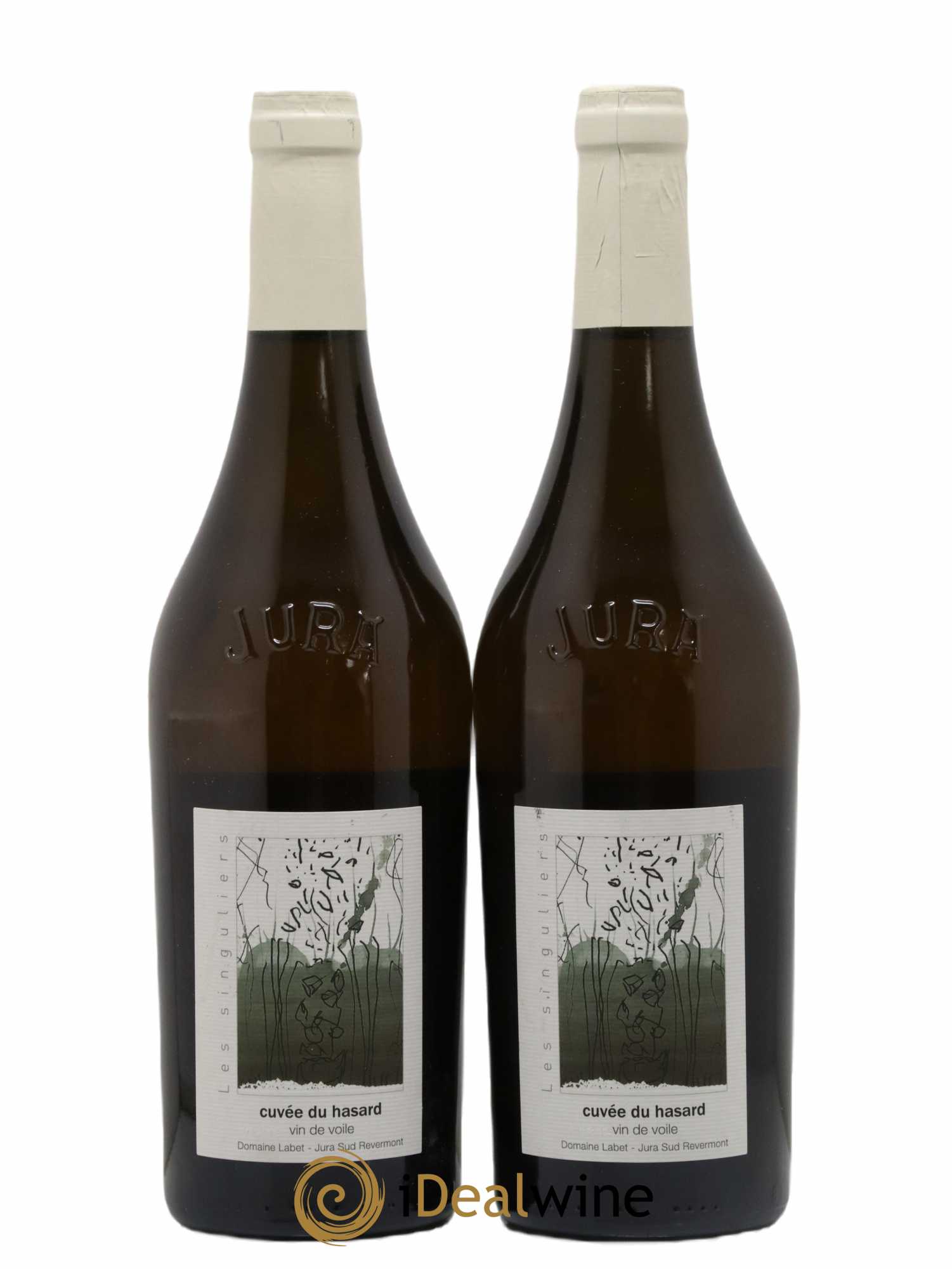 Côtes du Jura Vin de voile Chardonnay du Hasard Romain - Julien - Charline Labet 2015 - Lot of 2 bottles - 0