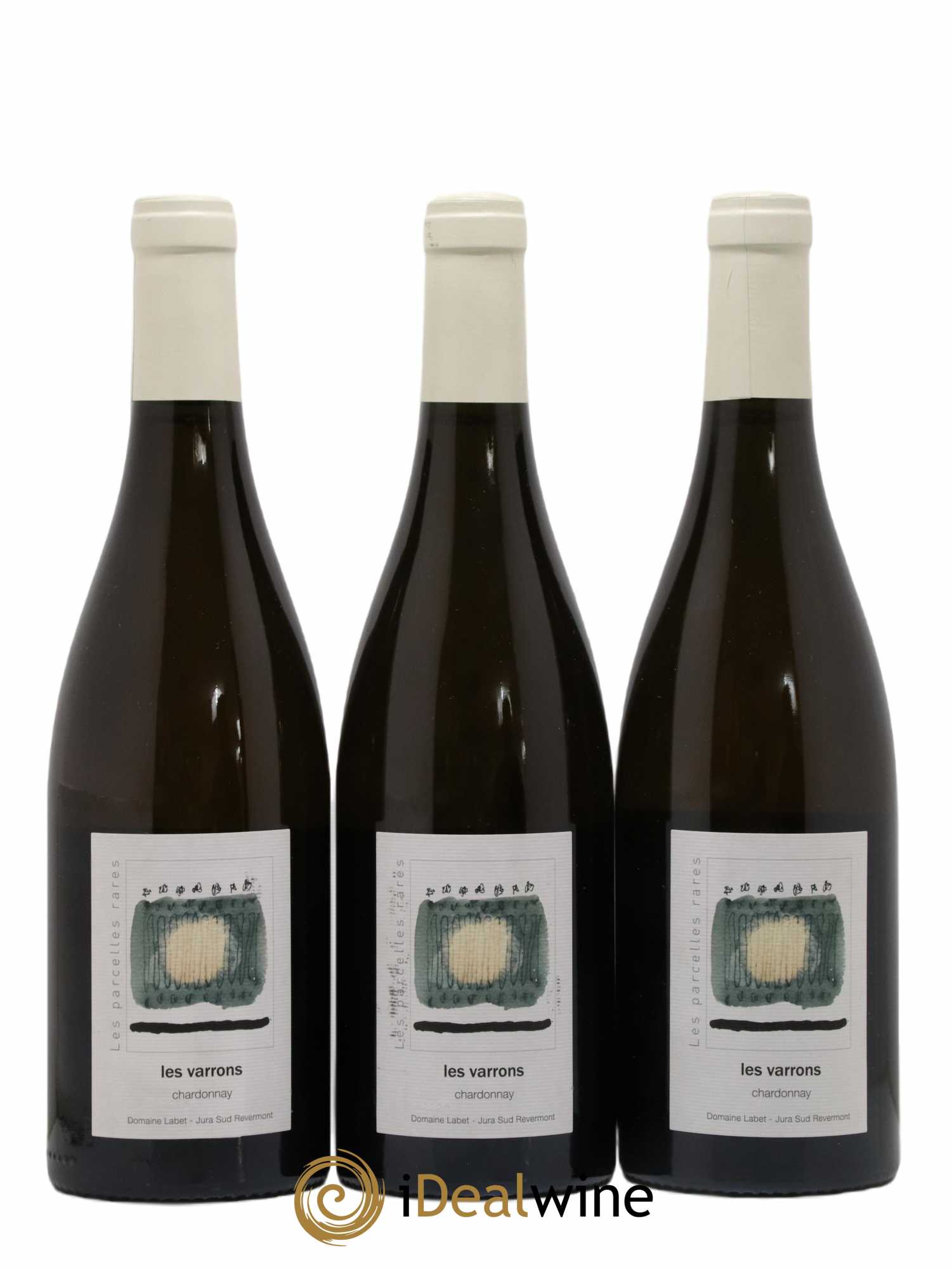 Côtes du Jura Chardonnay Les Varrons Romain - Julien - Charline Labet 2020 - Lot de 3 bouteilles - 0