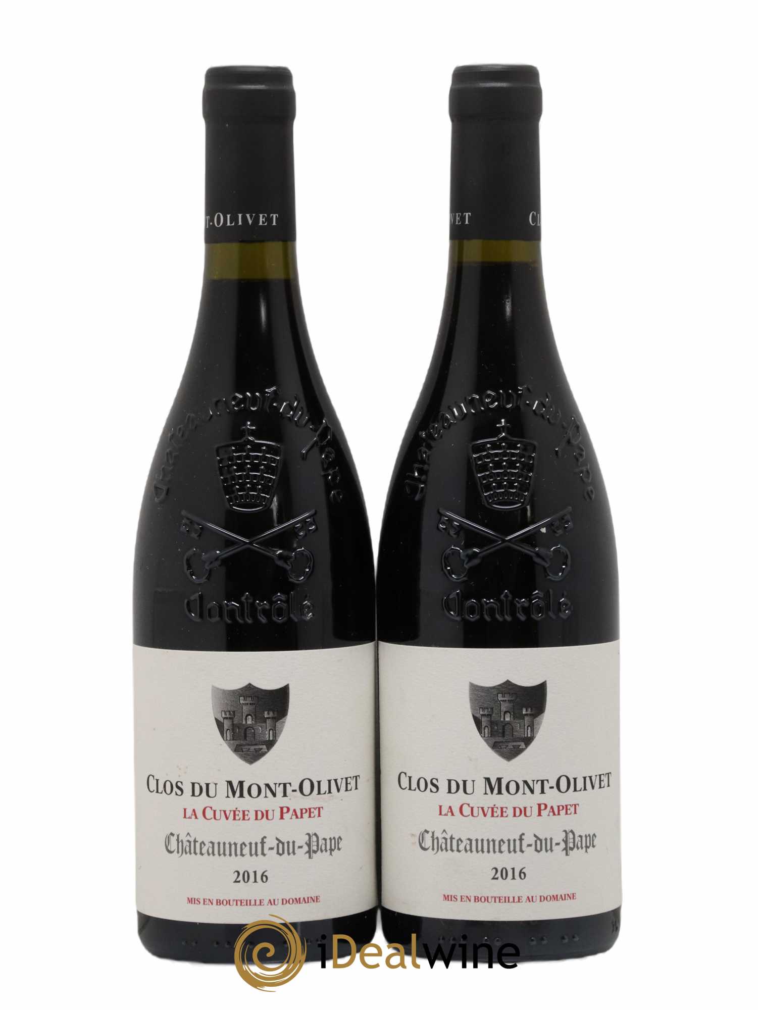 Châteauneuf-du-Pape Cuvée du Papet Clos du Mont-Olivet 2016 - Lot de 2 bouteilles - 0