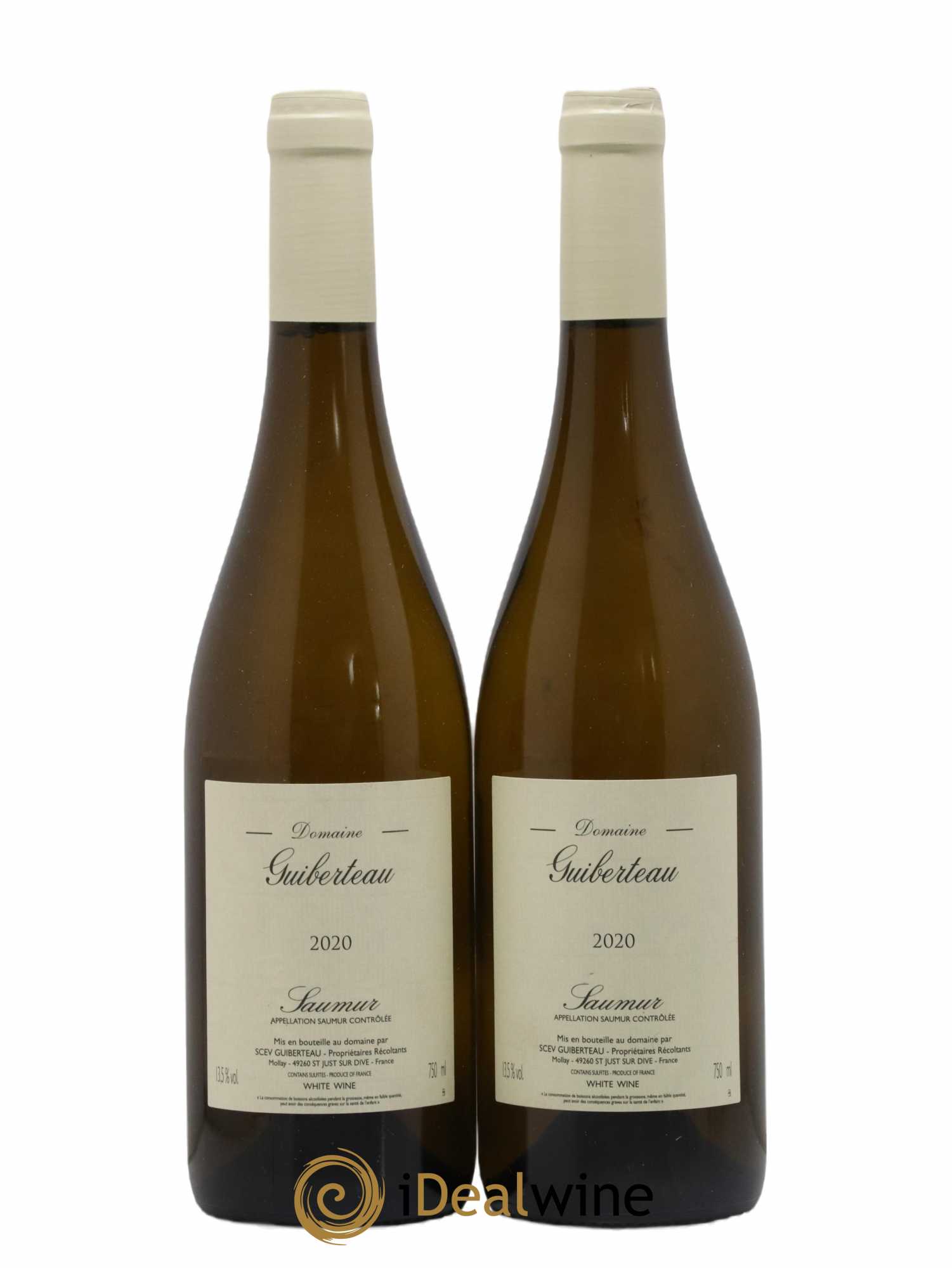 Saumur Domaine Guiberteau 2020 - Lot de 2 bouteilles - 0