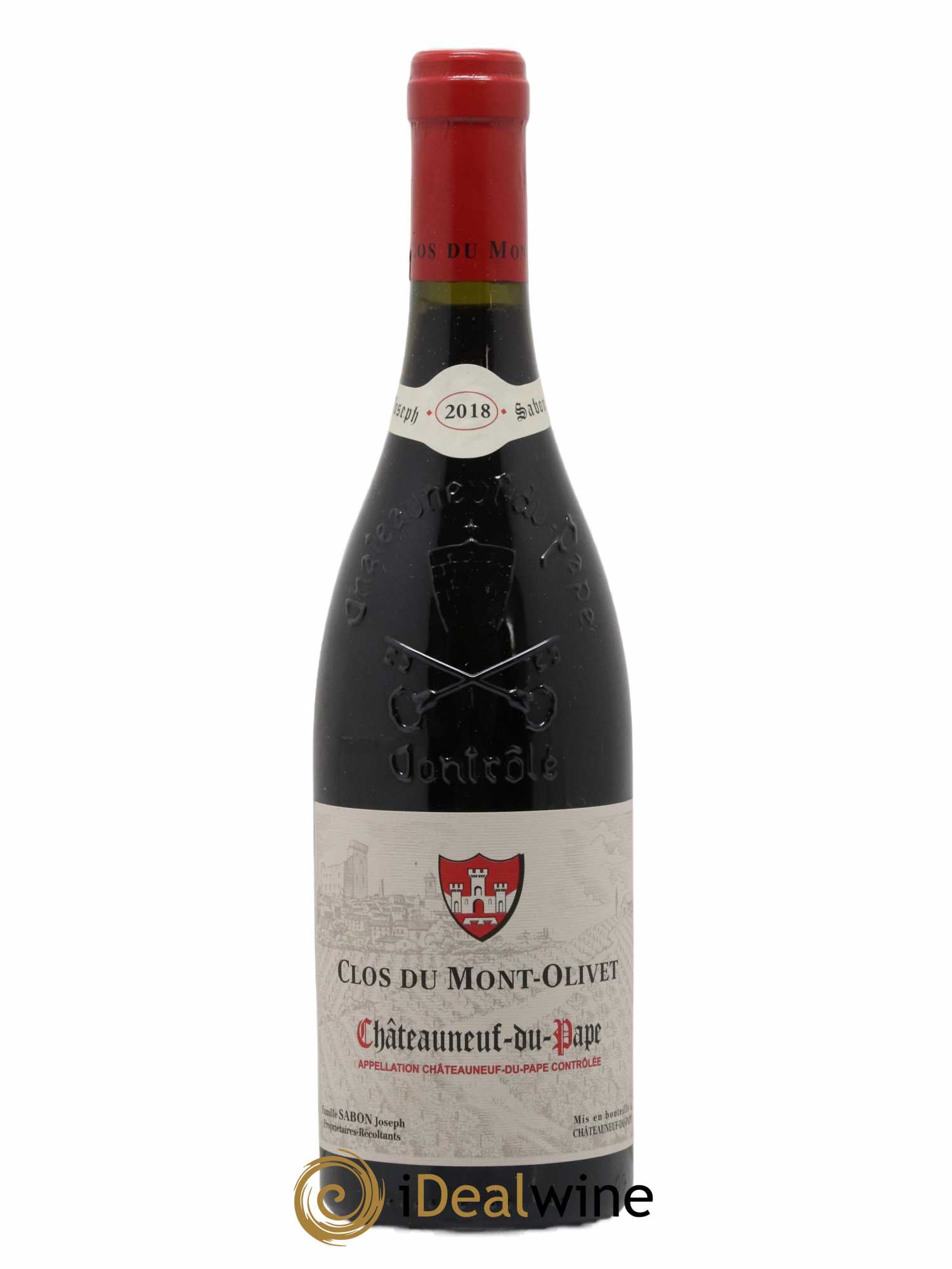 Châteauneuf-du-Pape Clos du Mont-Olivet 2018 - Lot de 1 bouteille - 0