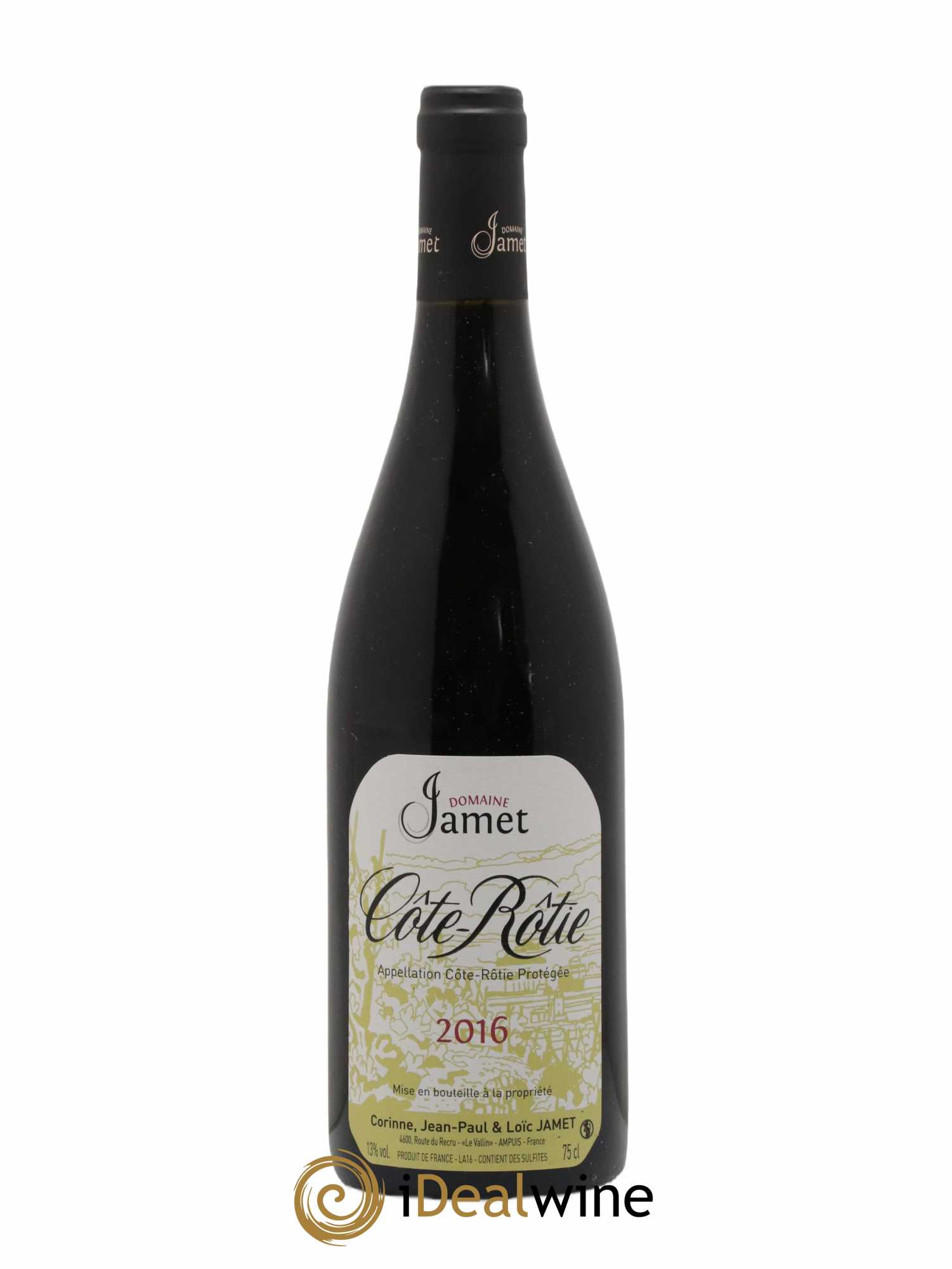 Côte-Rôtie Jamet (Domaine) 2016 - Lot de 1 bouteille - 0